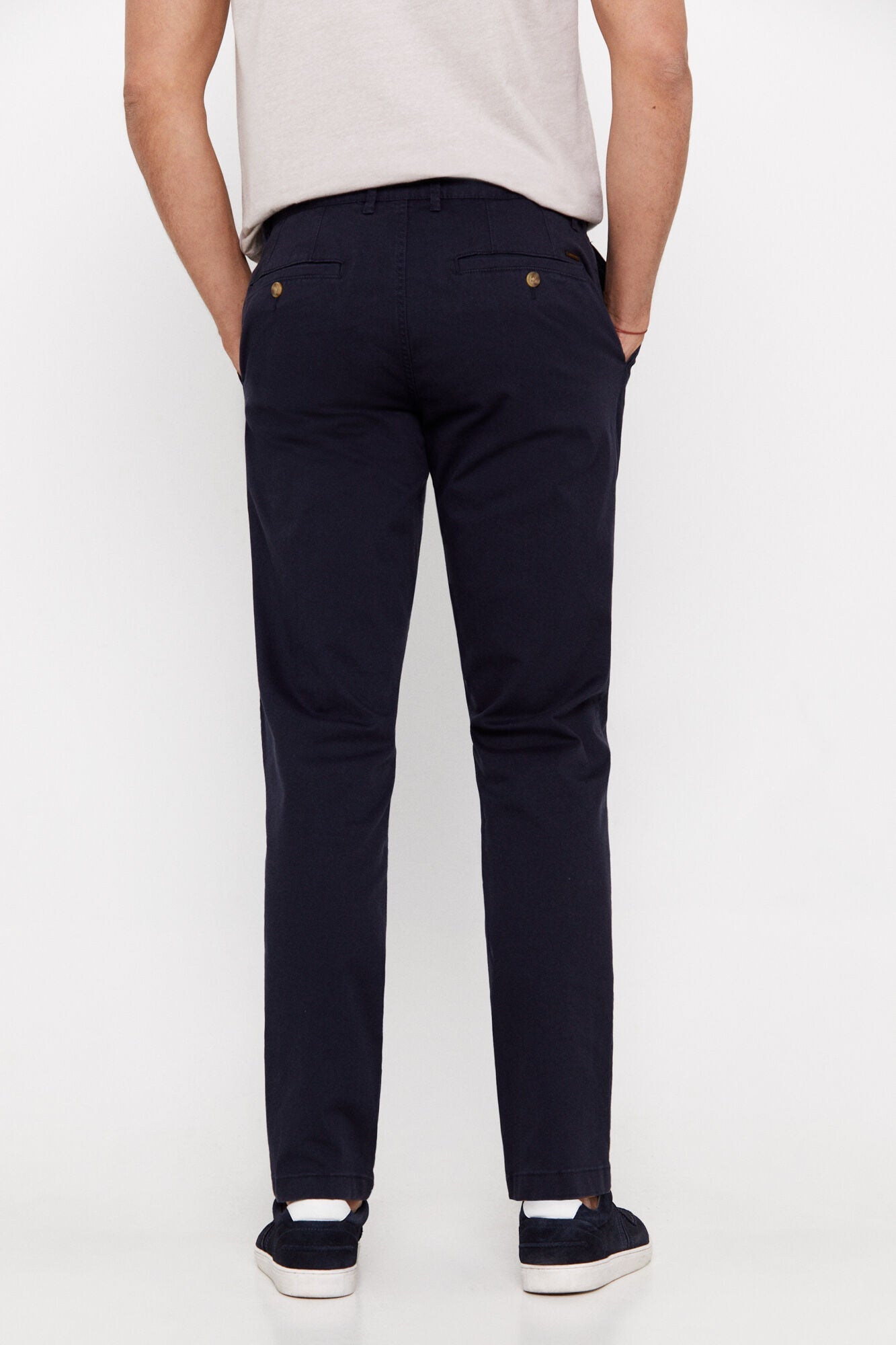 Pantalón Chino Slim Fit Azul