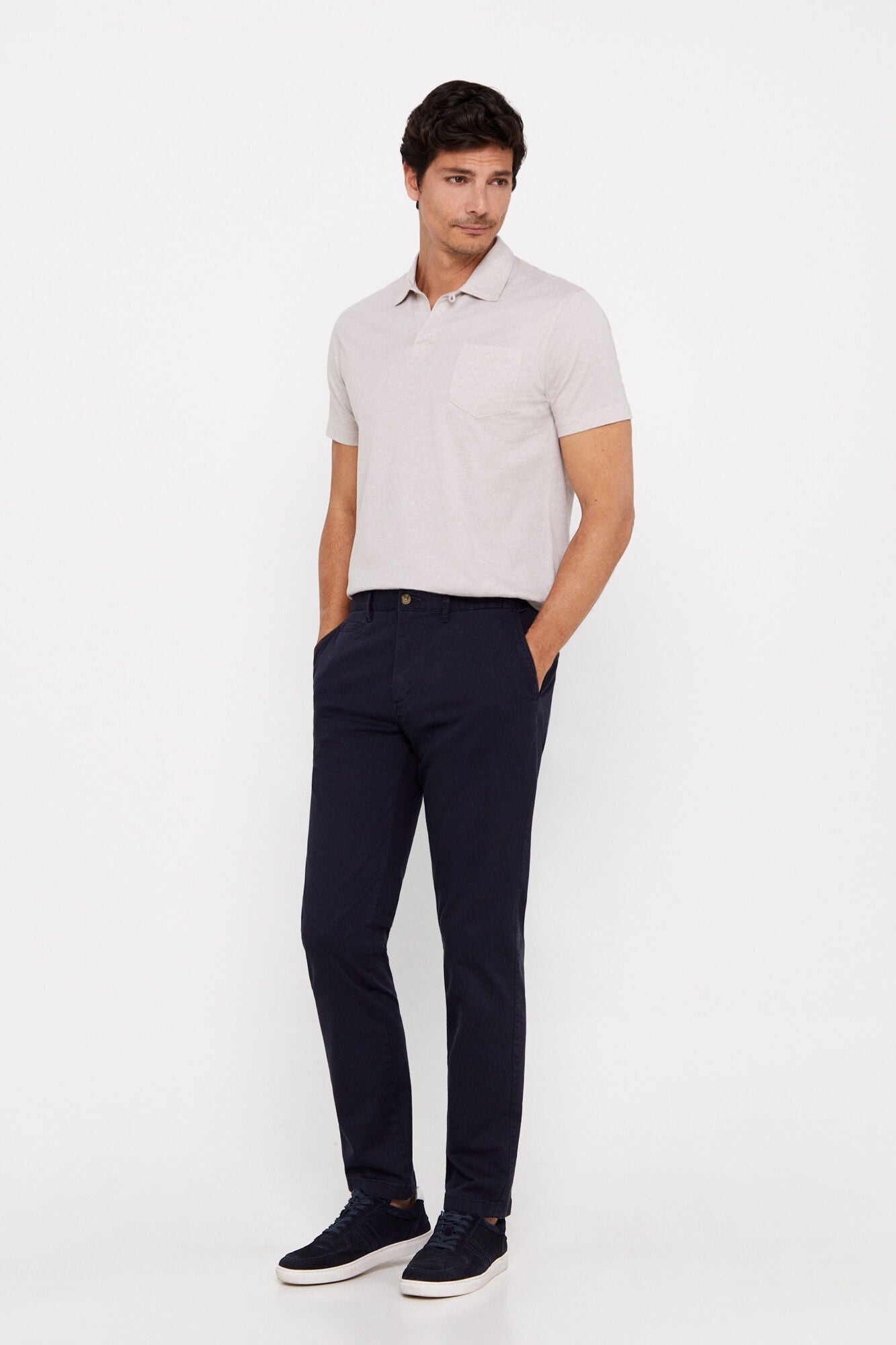 Pantalón Chino Slim Fit Azul