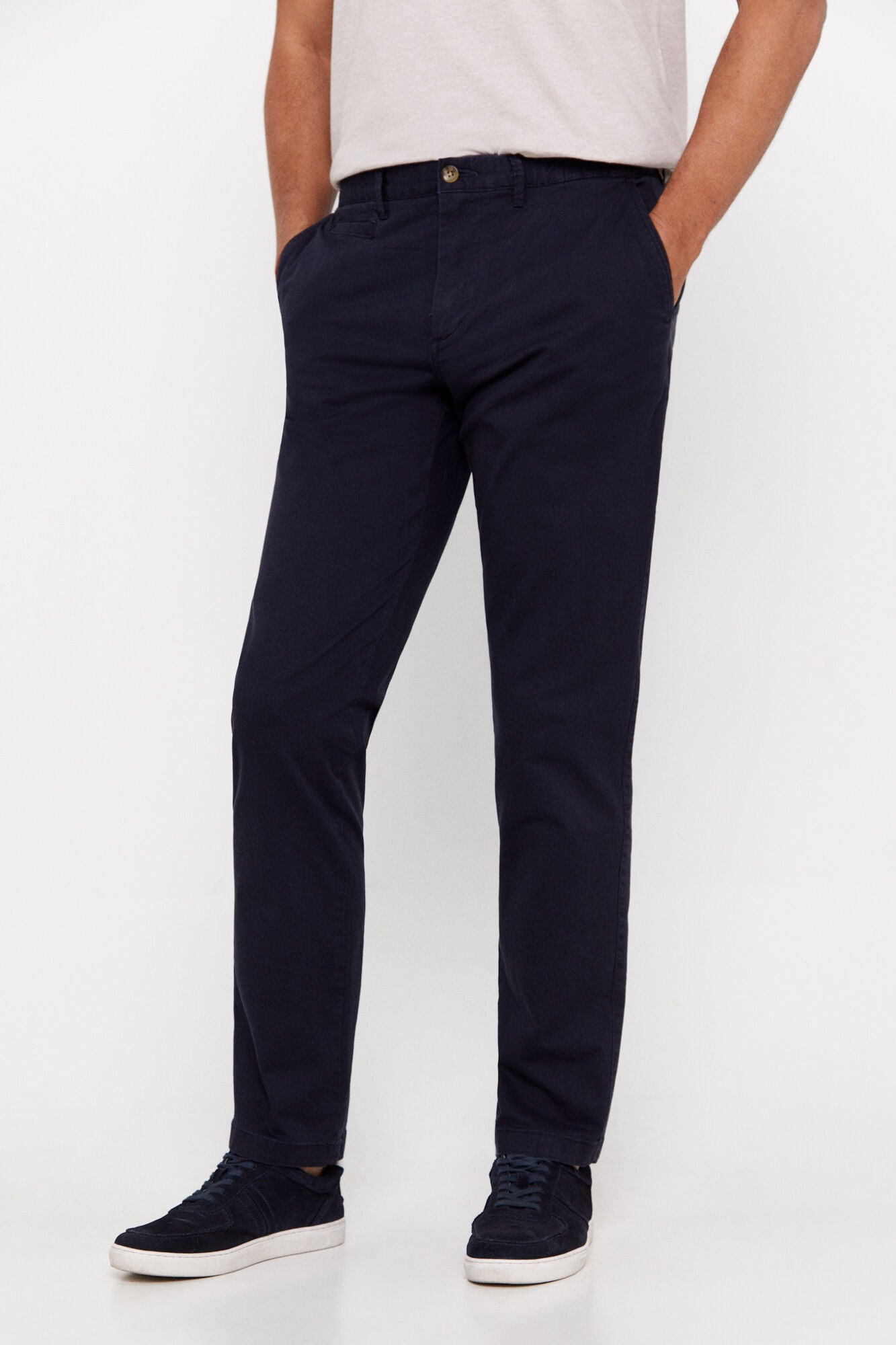 Pantalón Chino Slim Fit Azul