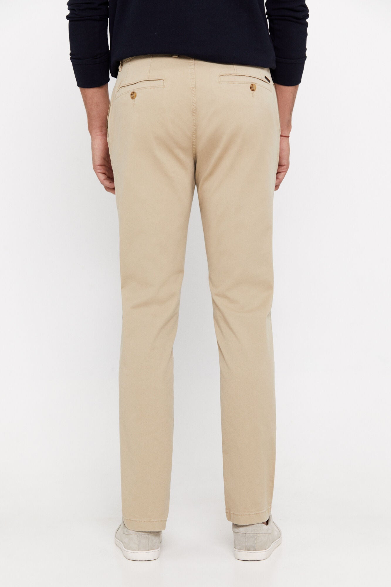 Pantalón Chino Slim Fit Beige