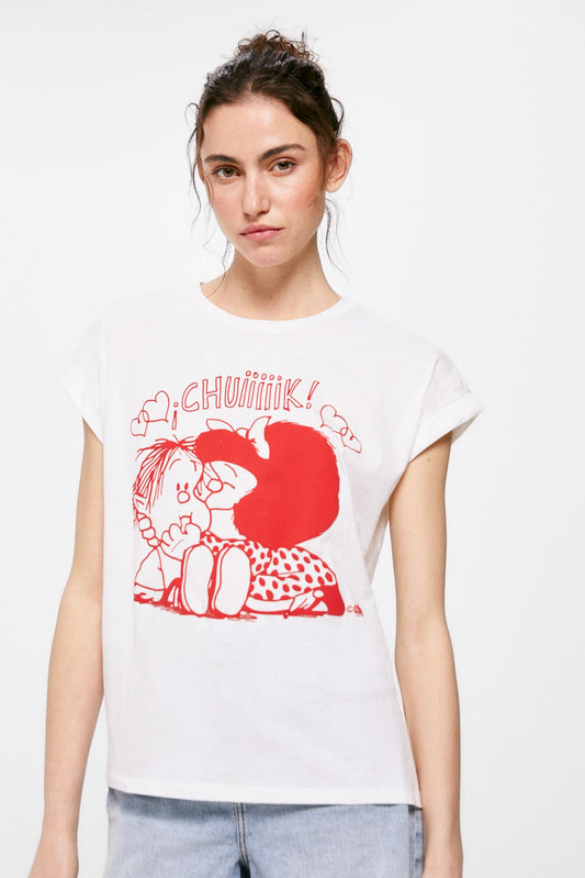 Camiseta Estampada Mafalda
