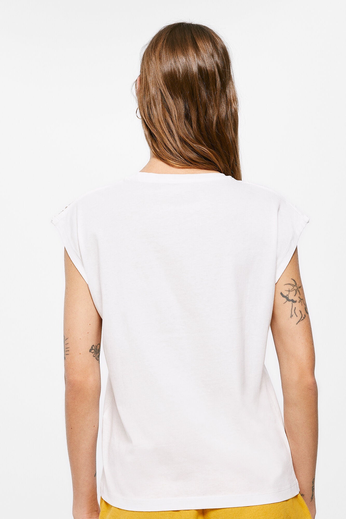 Camiseta Estampada Blanco
