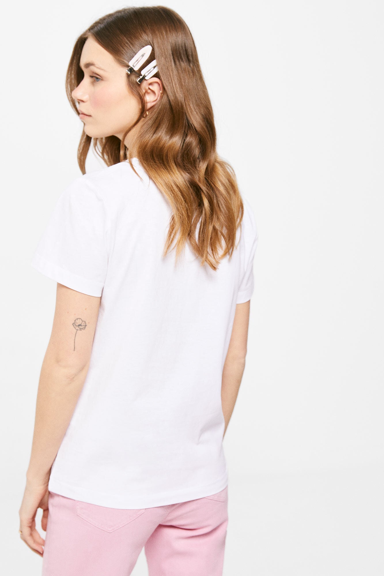 Camiseta Estampada Bowie Blanco