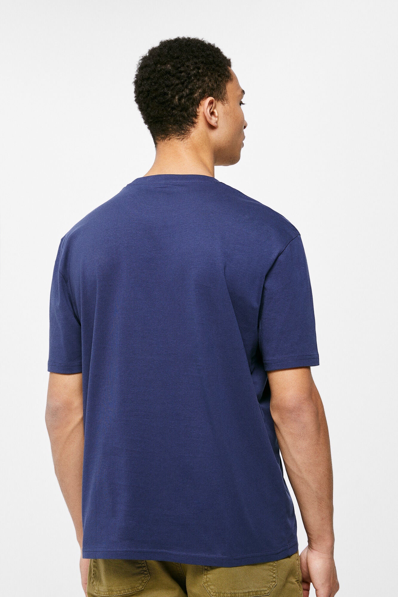 Camiseta Estampada Azul