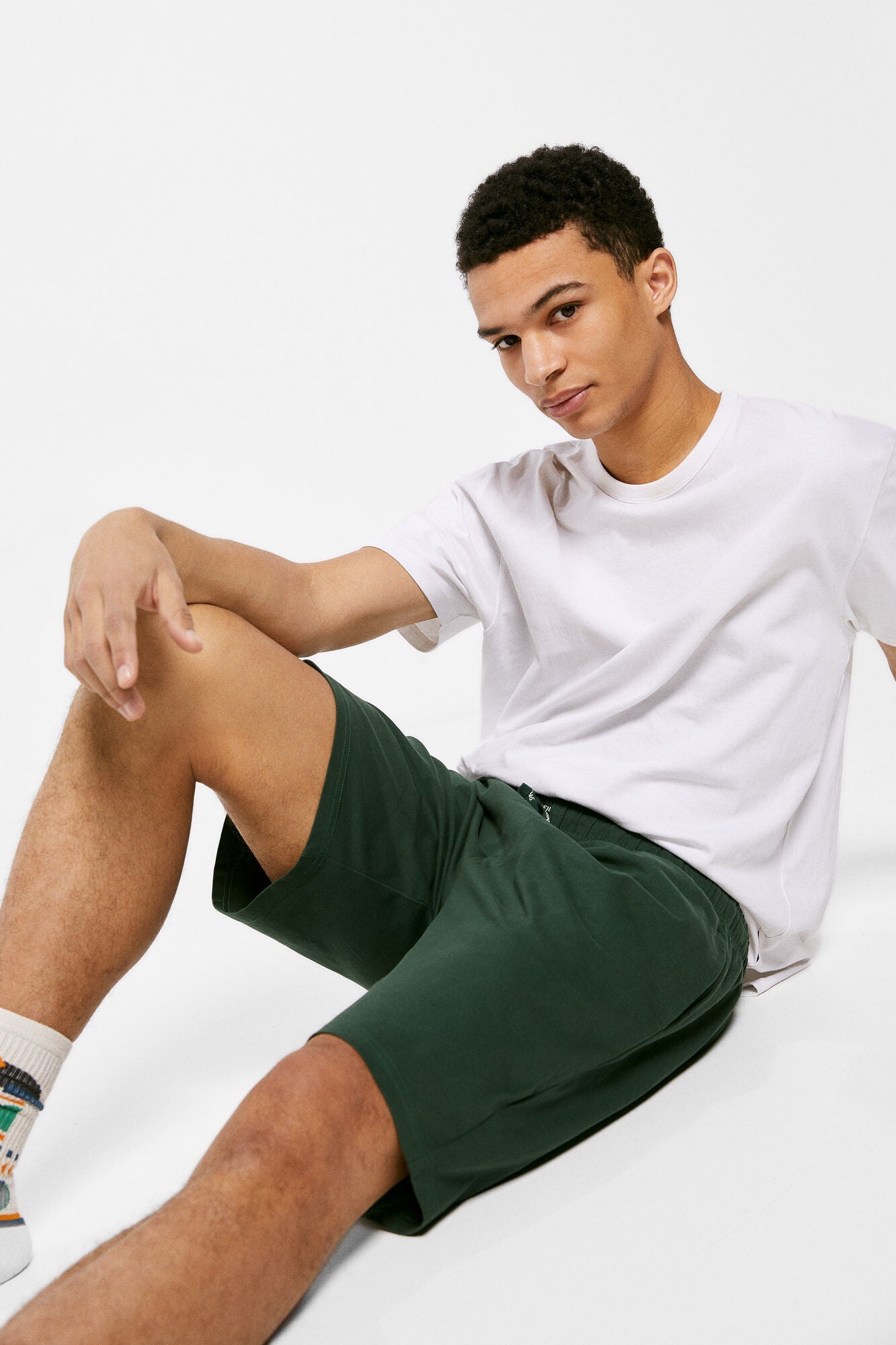 Pijama Pantalón Corto Verde