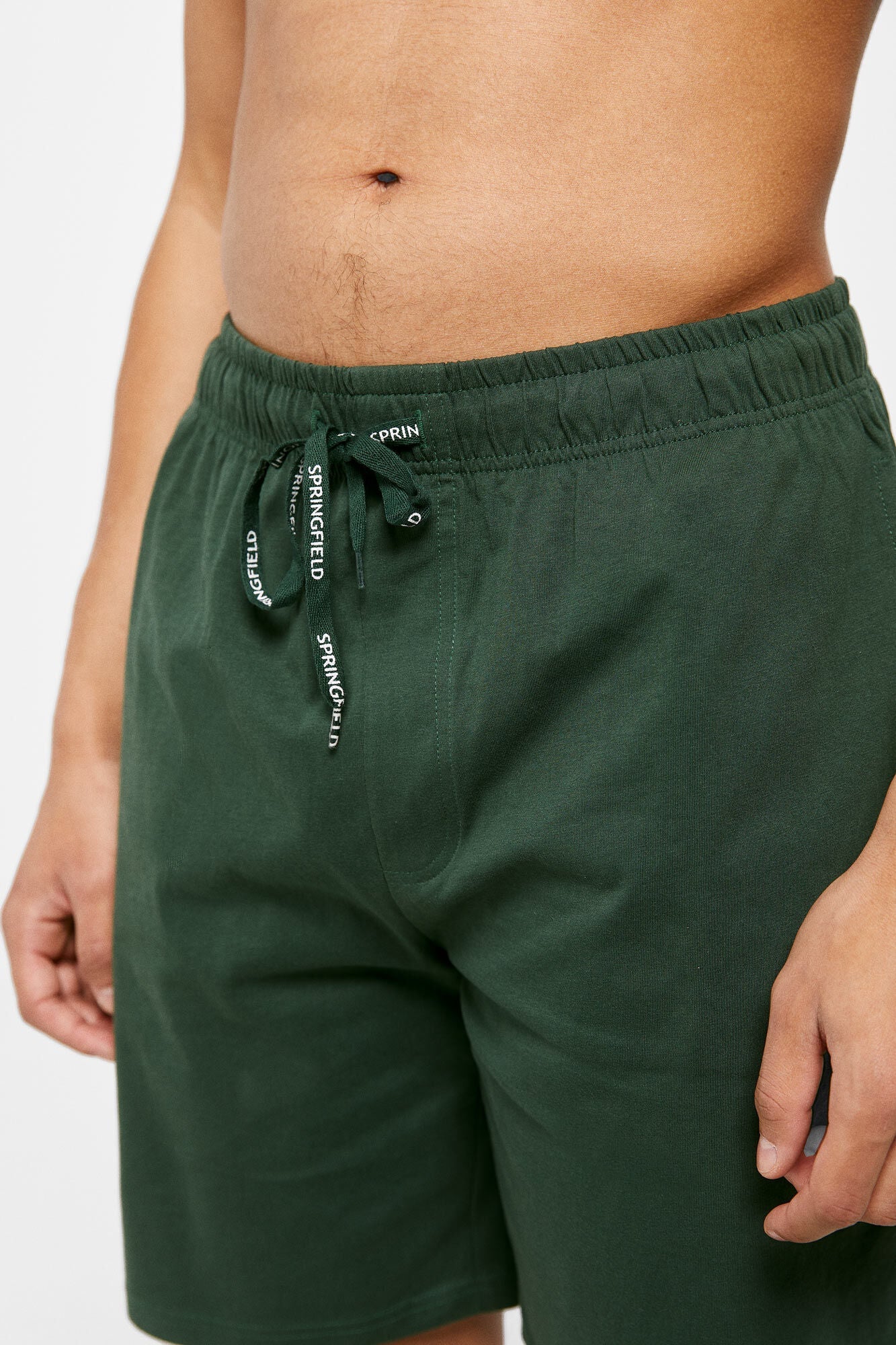 Pijama Pantalón Corto Verde