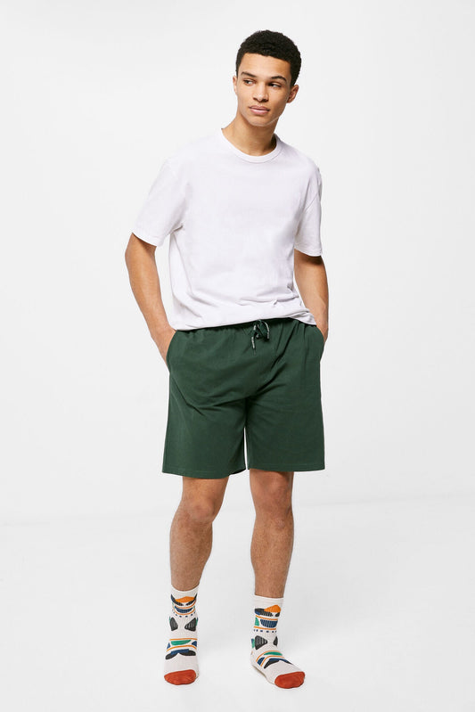 Pijama Pantalón Corto Verde