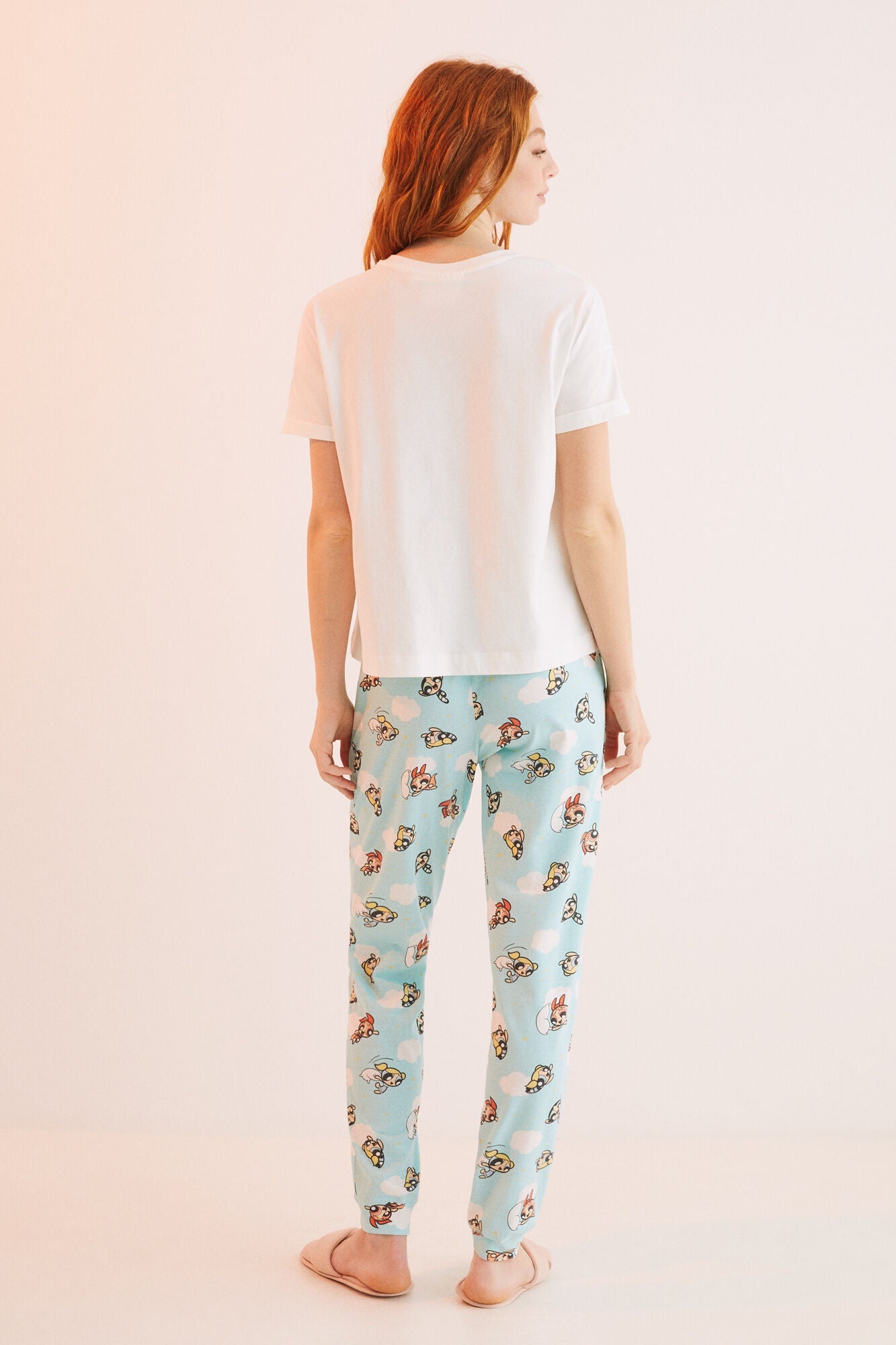 Pijama Larga Estampada Chicas Superpoderosas Multicolor