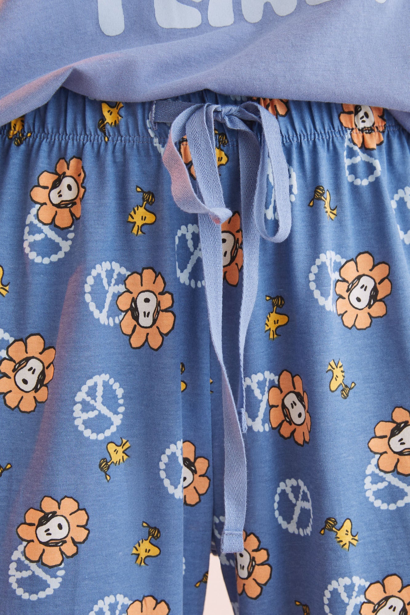 Pijama Larga Estampado Snoopy