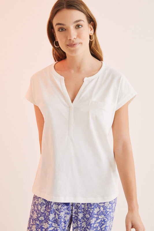 Blusas White