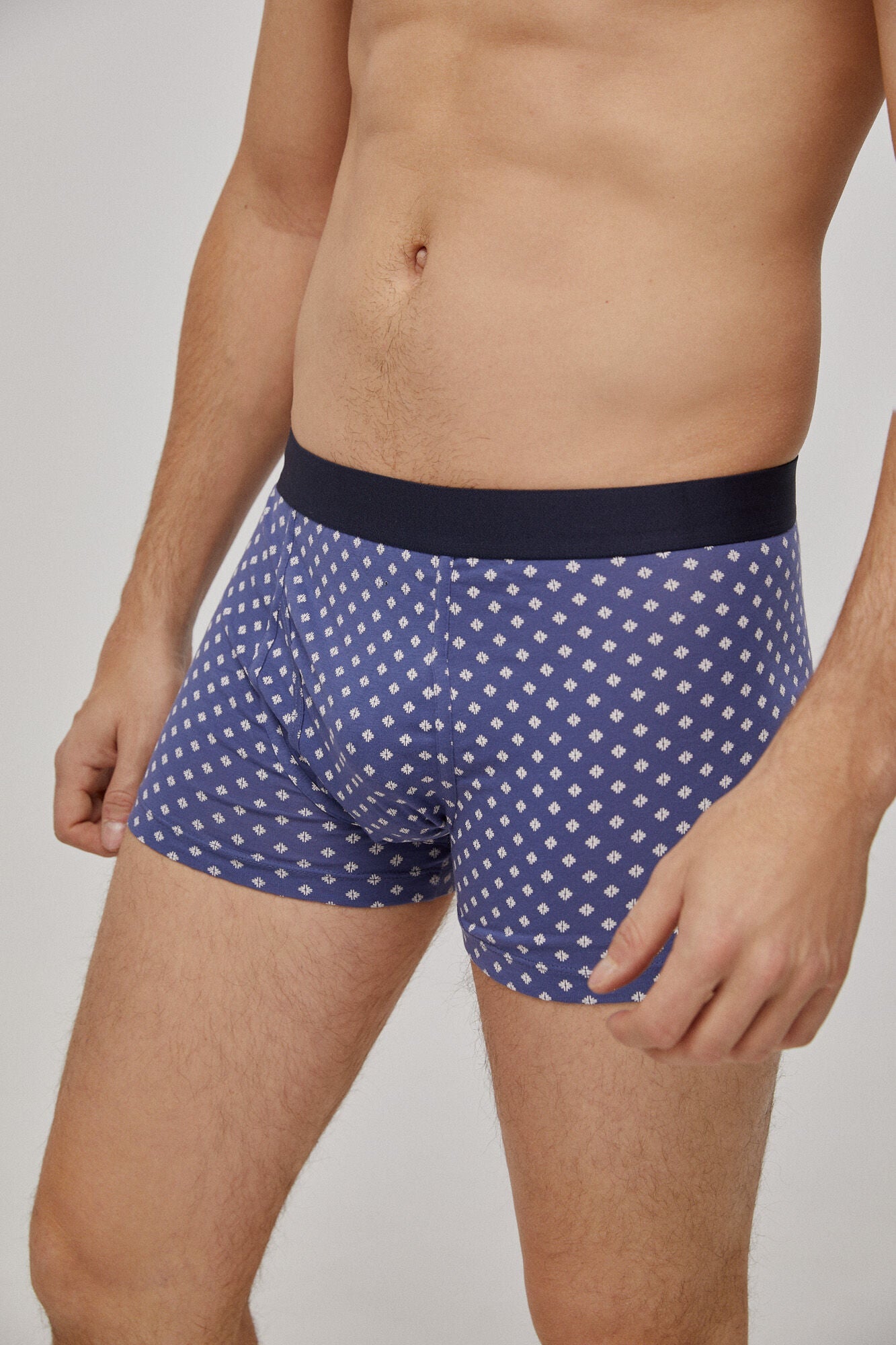 Boxer Estampado Azul