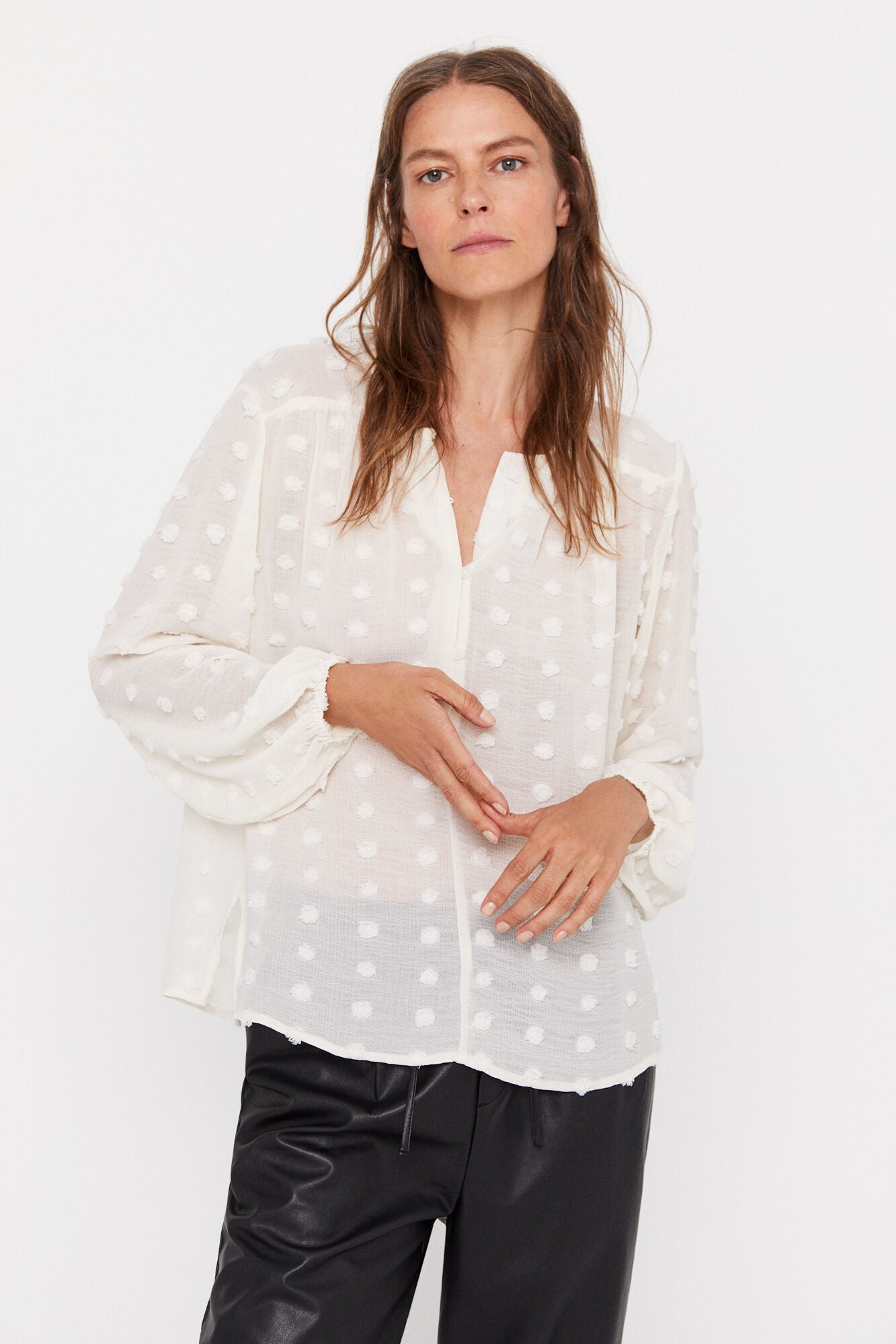 Blusas White