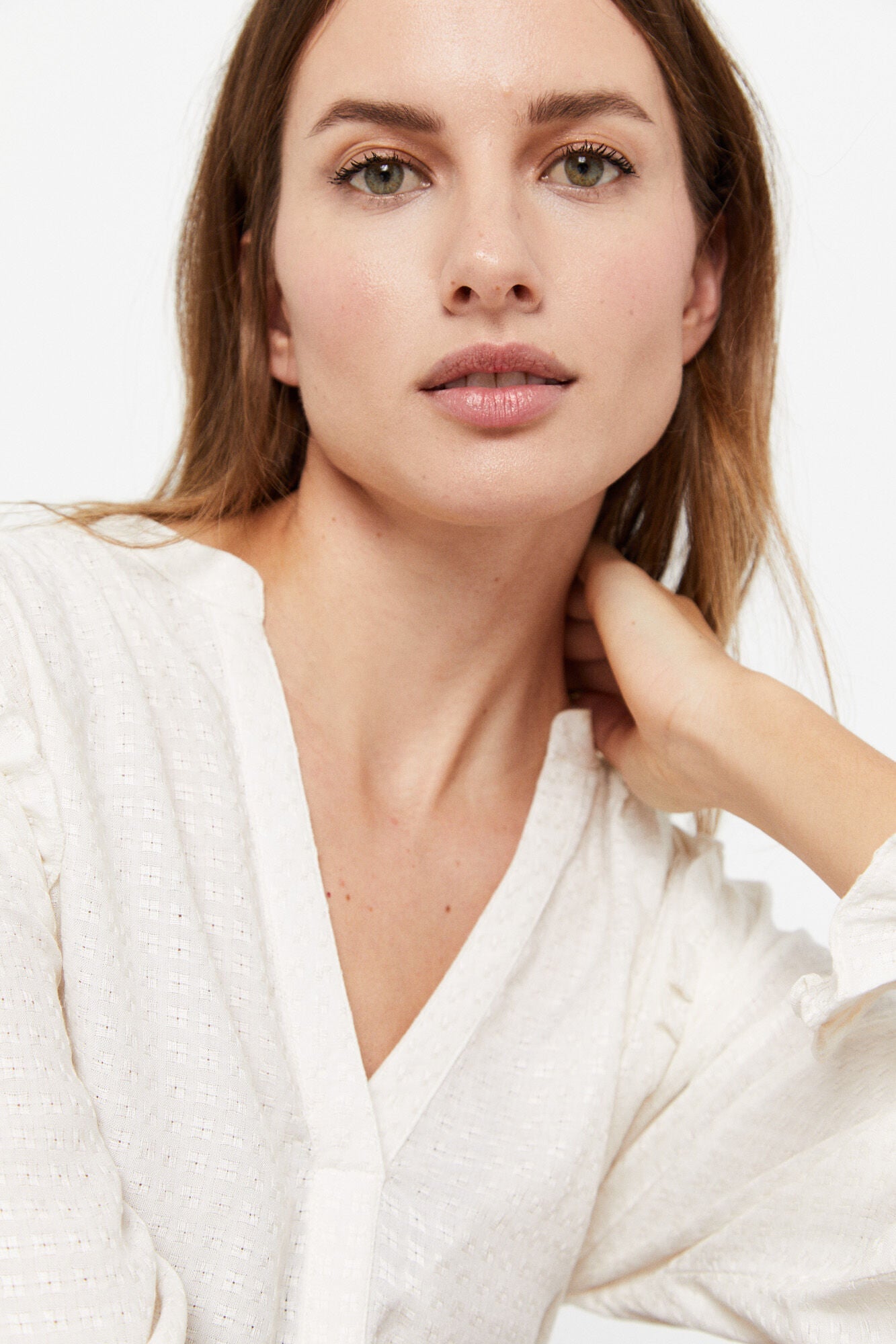 Blusas White
