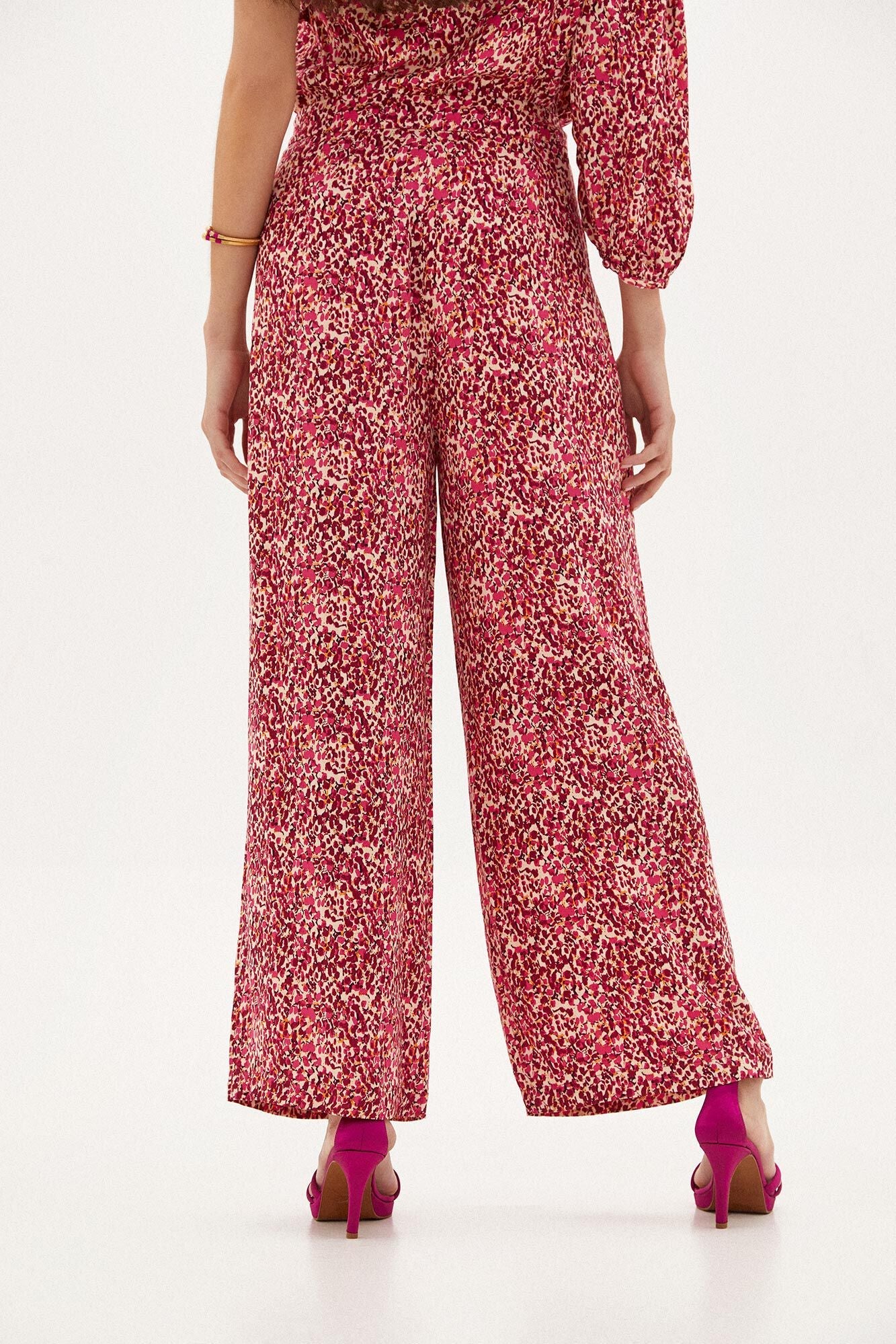 Pantalón Ancho Estampado