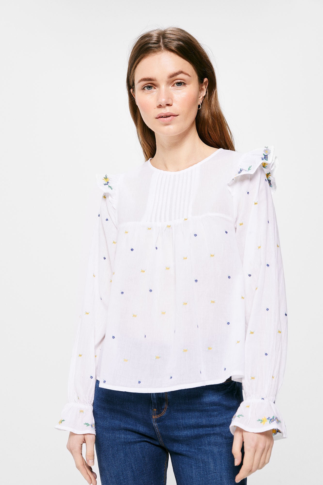 Blusas White