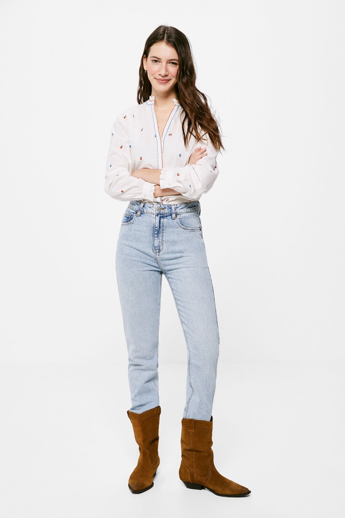 Blusas White