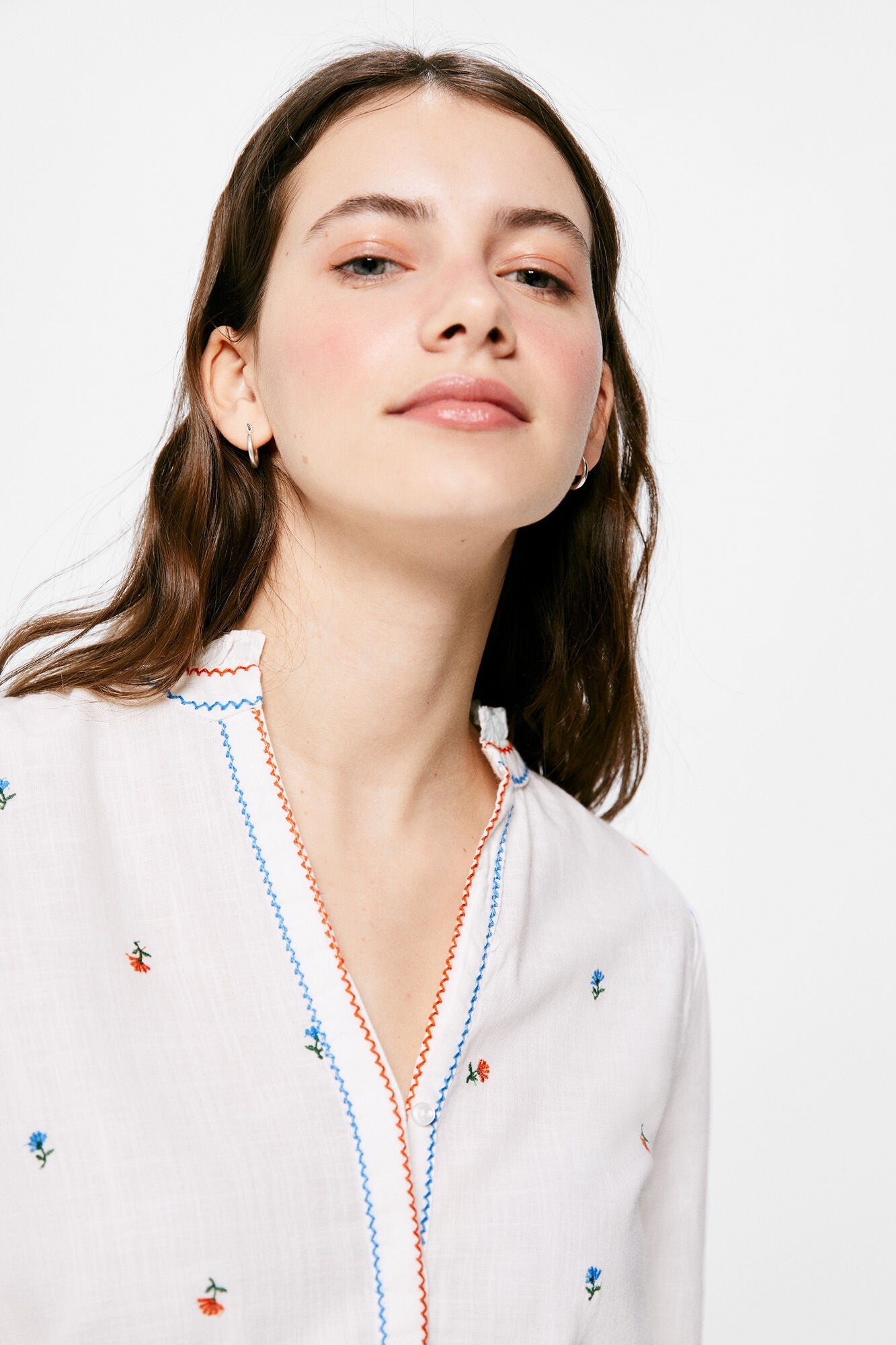 Blusas White