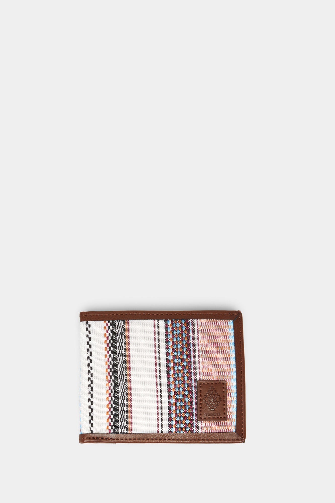 Billetera Tejido Étnico Multicolor