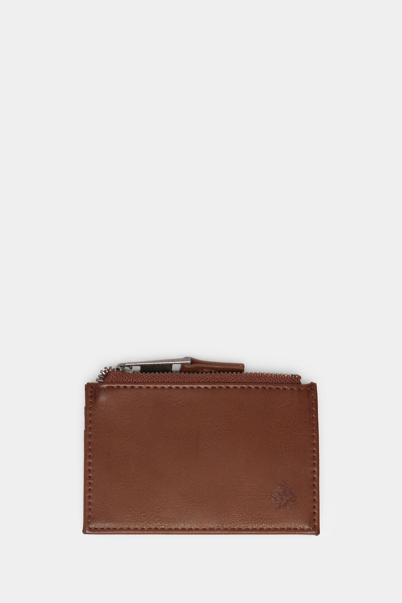 Monedero Efecto Piel Café