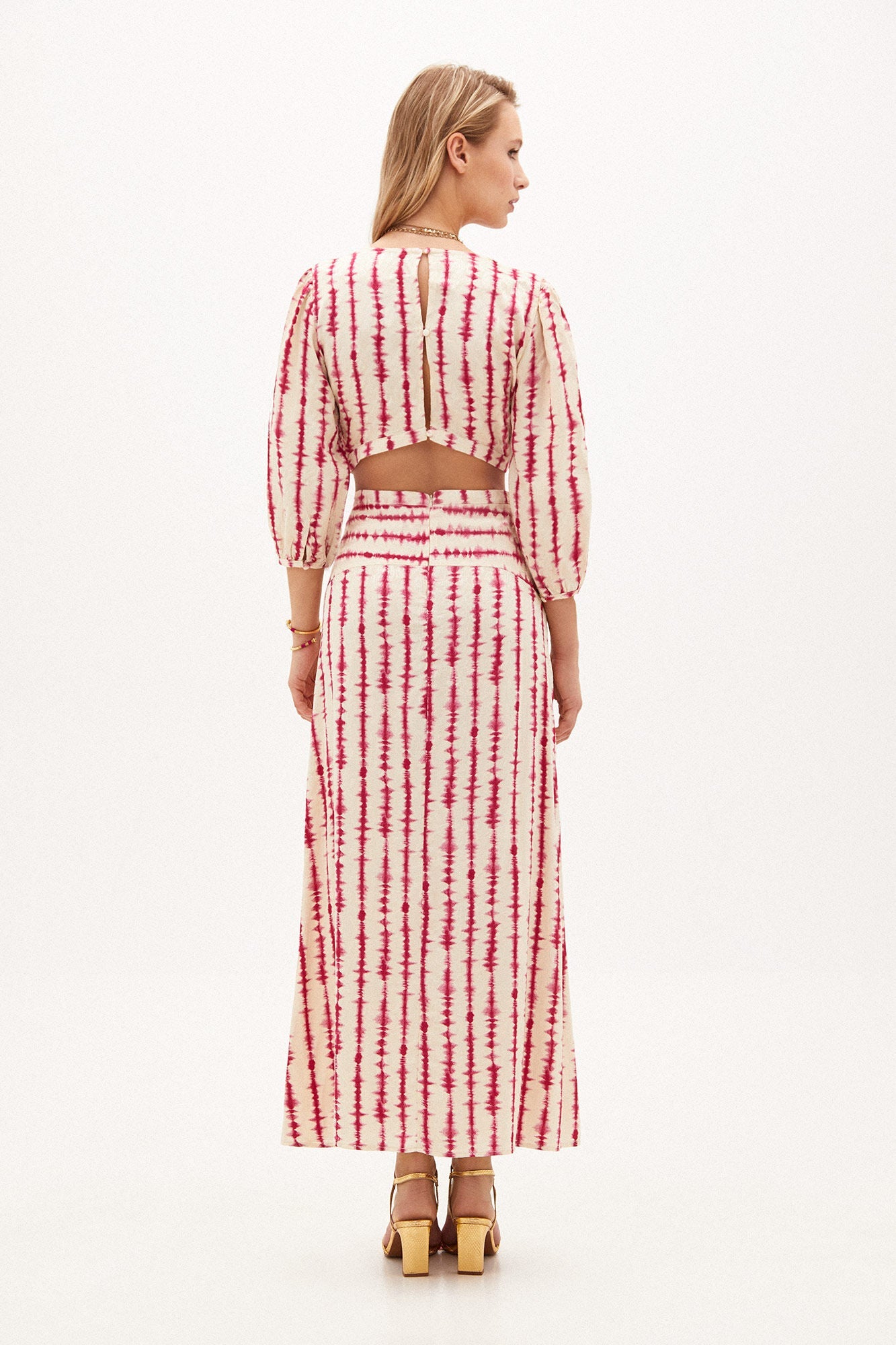 Vestido Largo Cut-Our Estampado