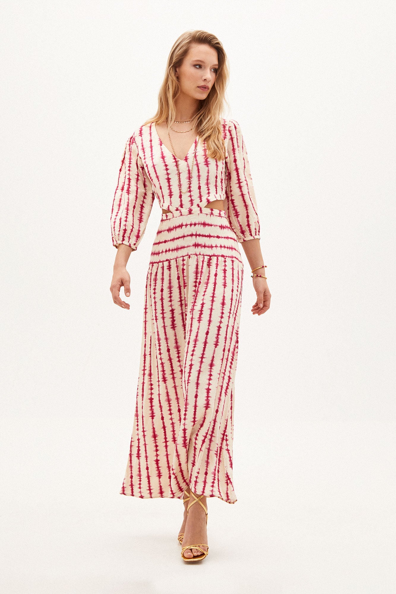 Vestido Largo Cut-Our Estampado