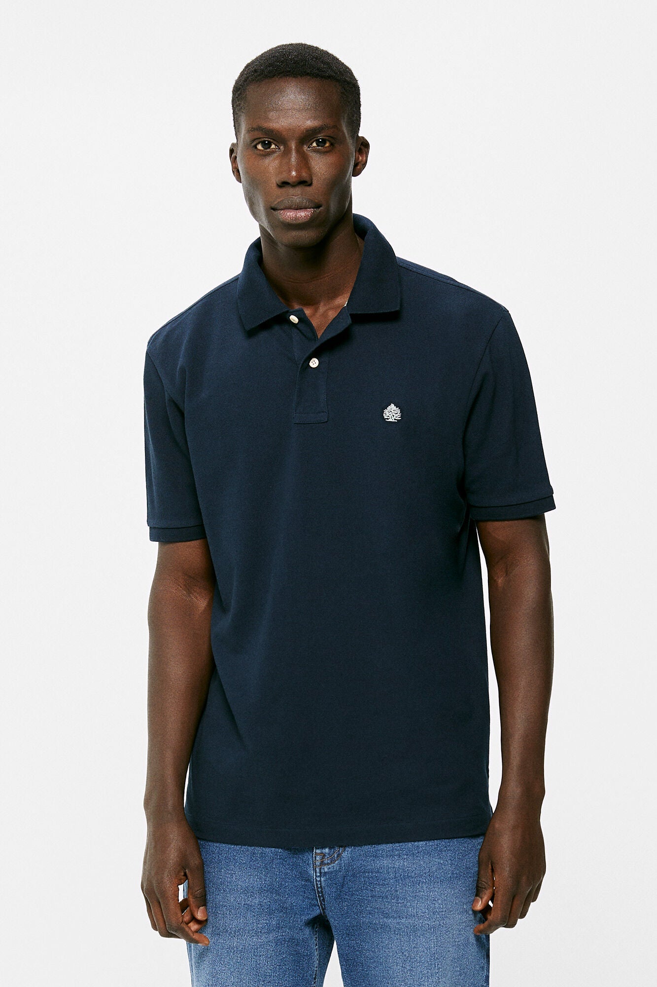 Polo Básica Azul