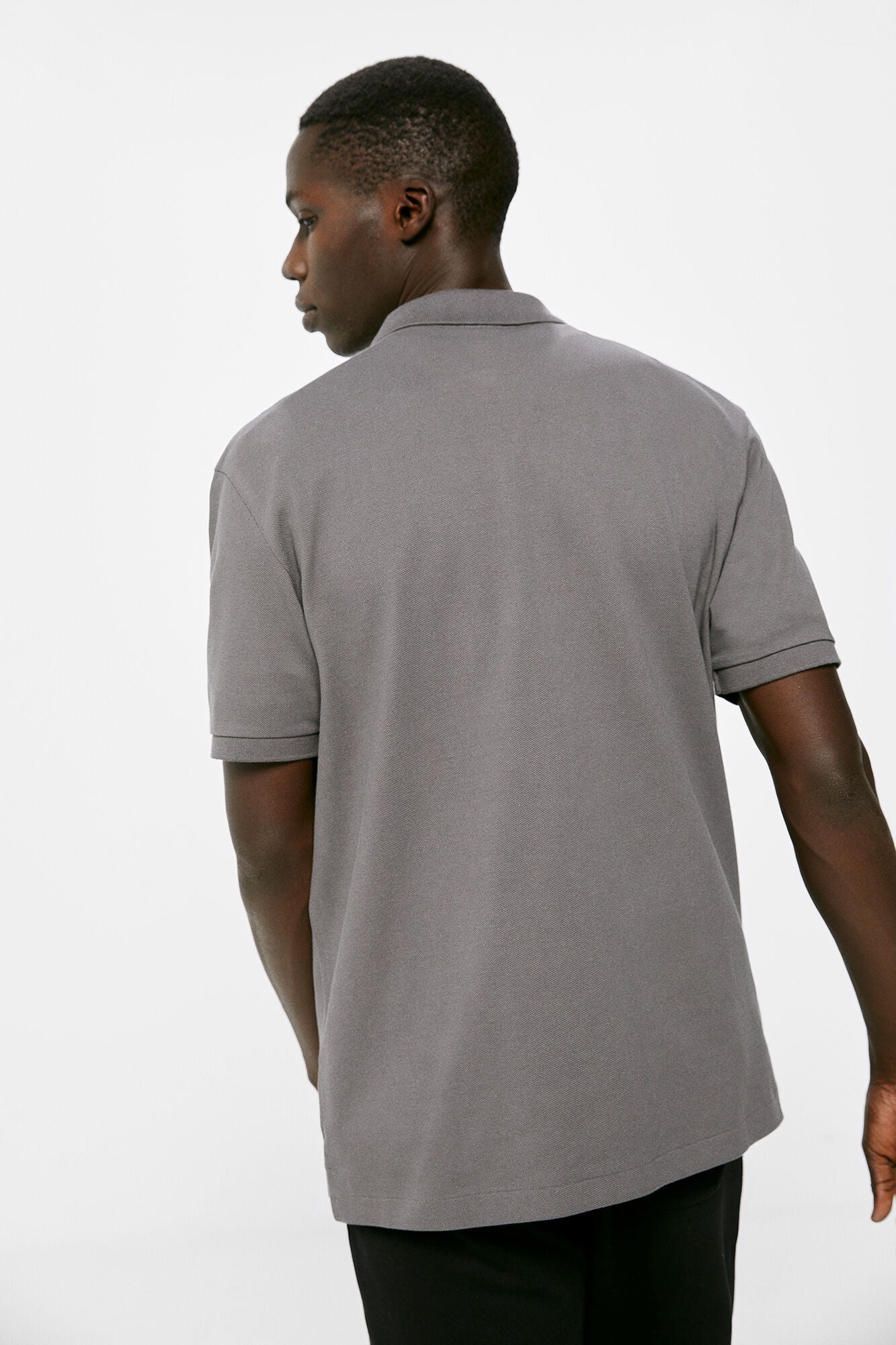 Polo Básica Gris