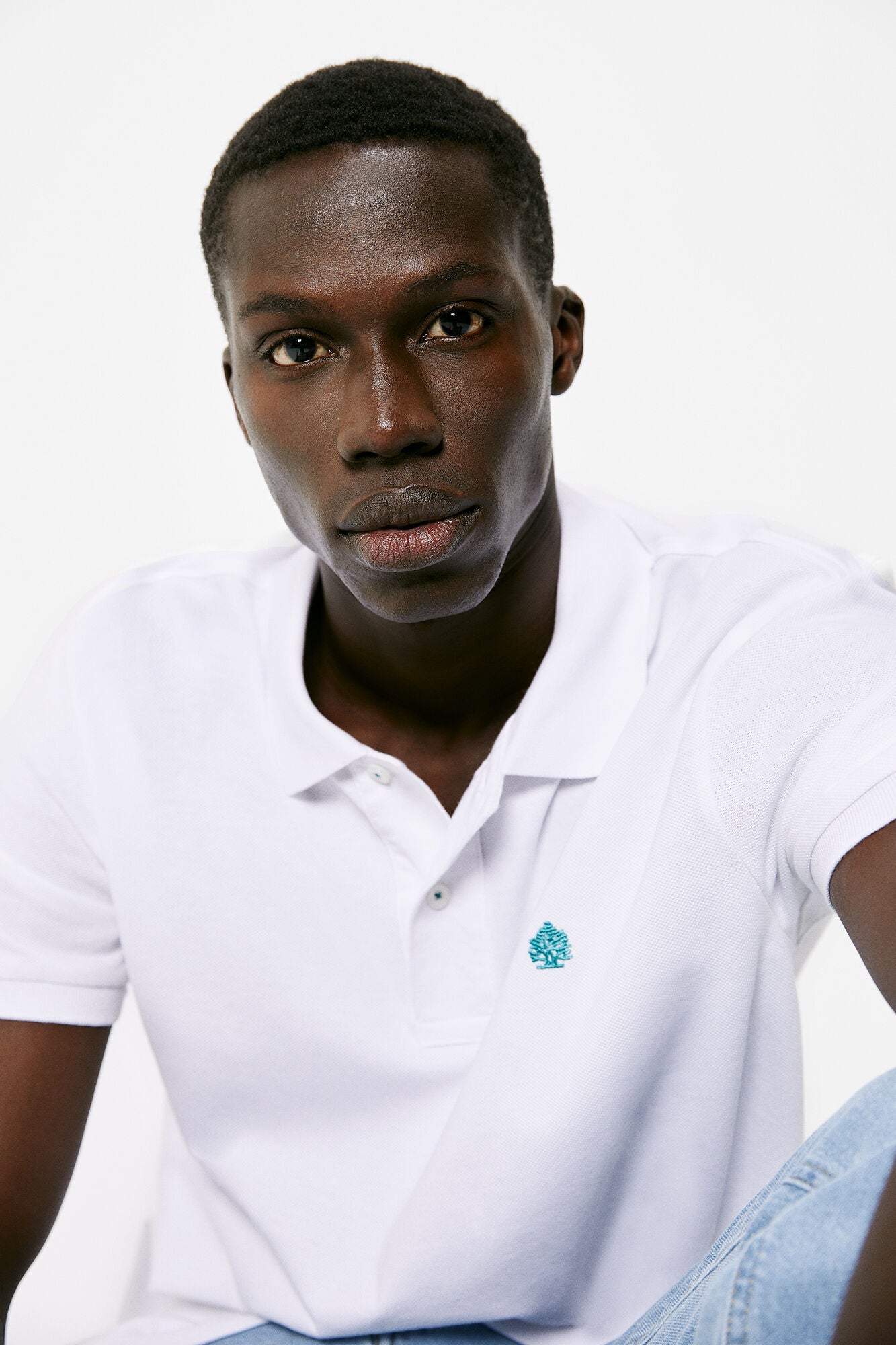 Polo Básica Blanco