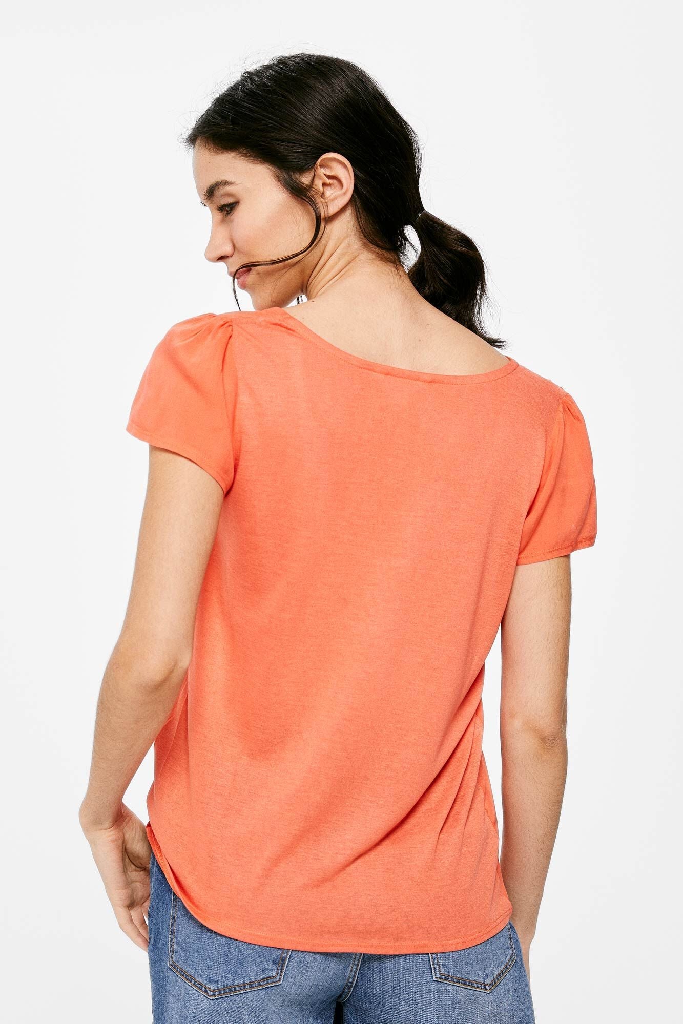 Camiseta Básica Naranja