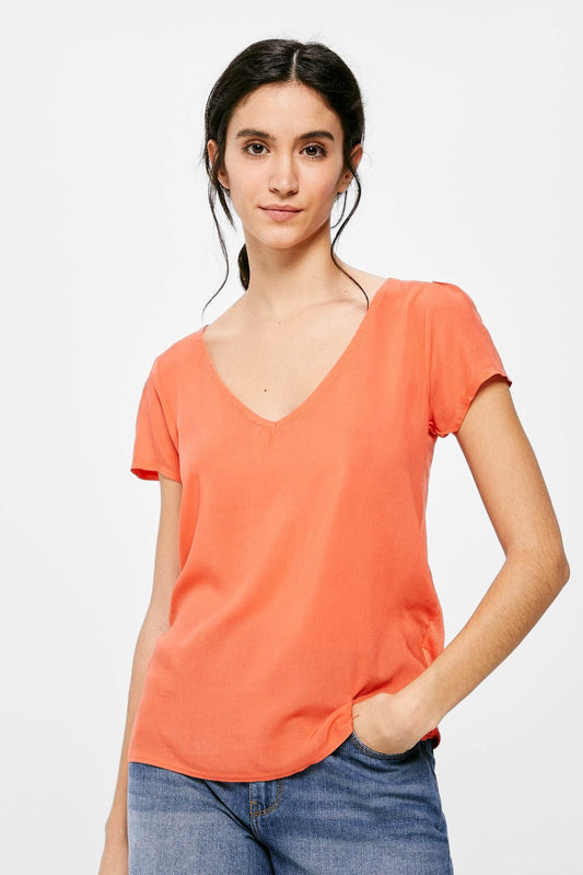 Camiseta Básica Naranja