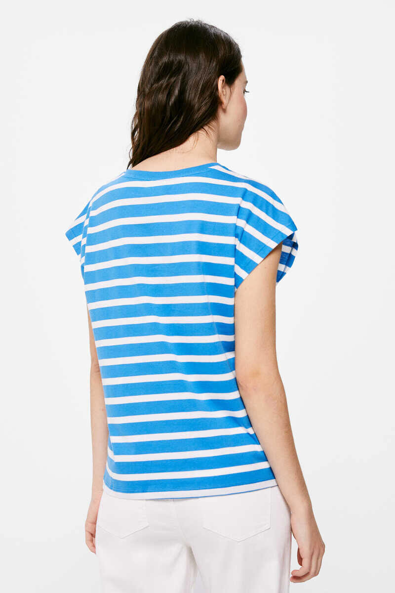 Camiseta Básica Azul