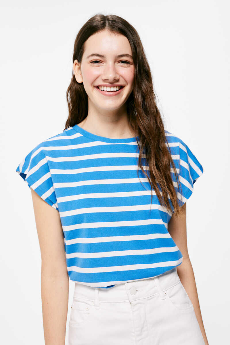 Camiseta Básica Azul
