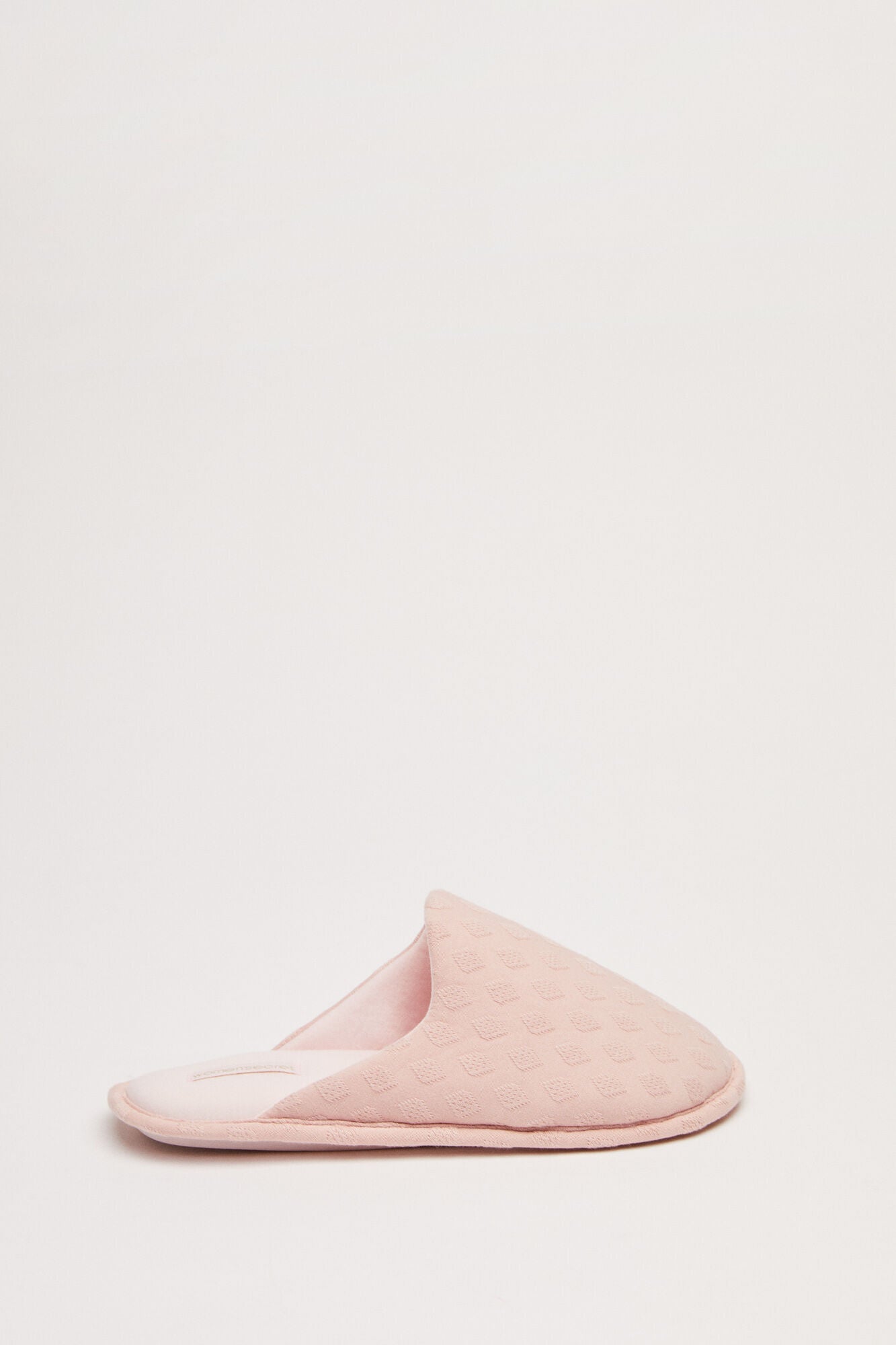 Pantuflas Textura Rosa