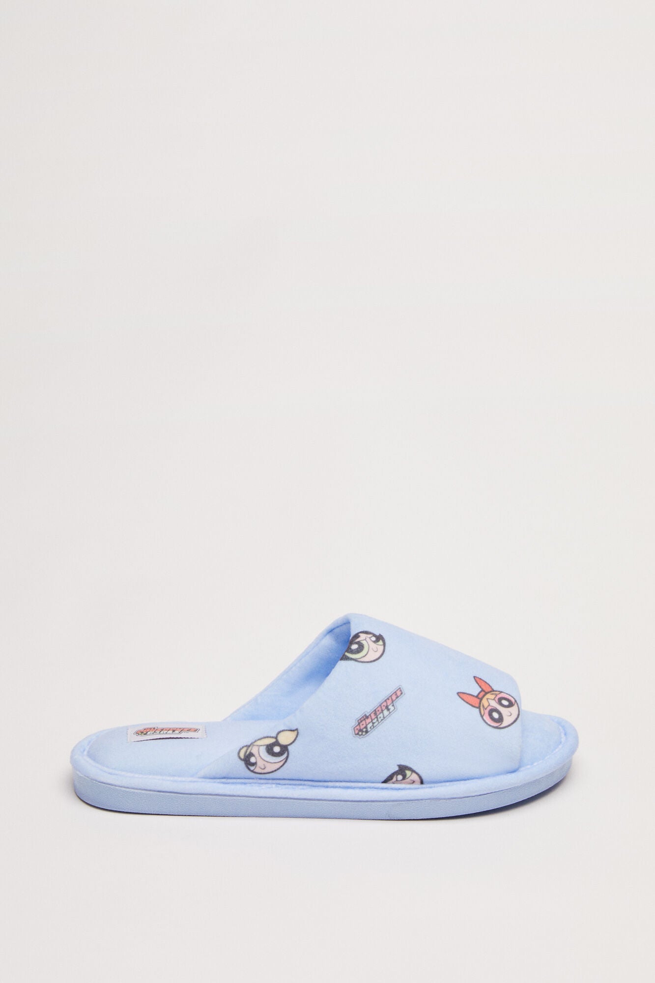 Pantuflas Estampadas Chicas Superpoderosas Azul
