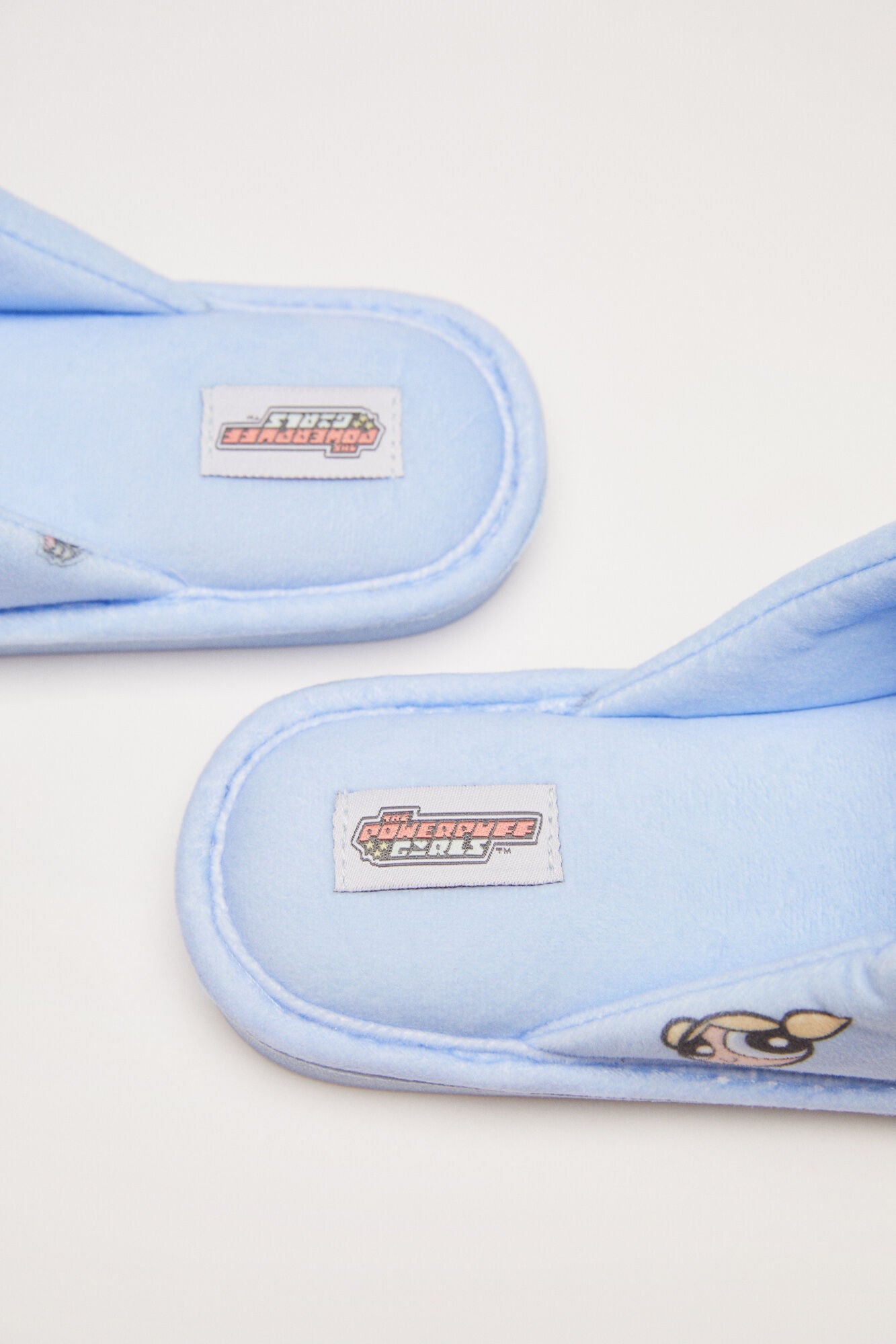 Pantuflas Estampadas Chicas Superpoderosas Azul
