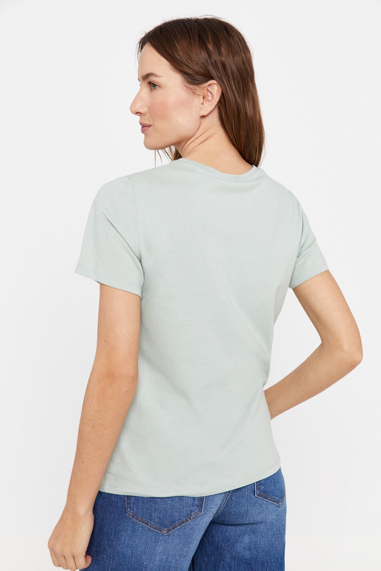 Camiseta Estampada Verde