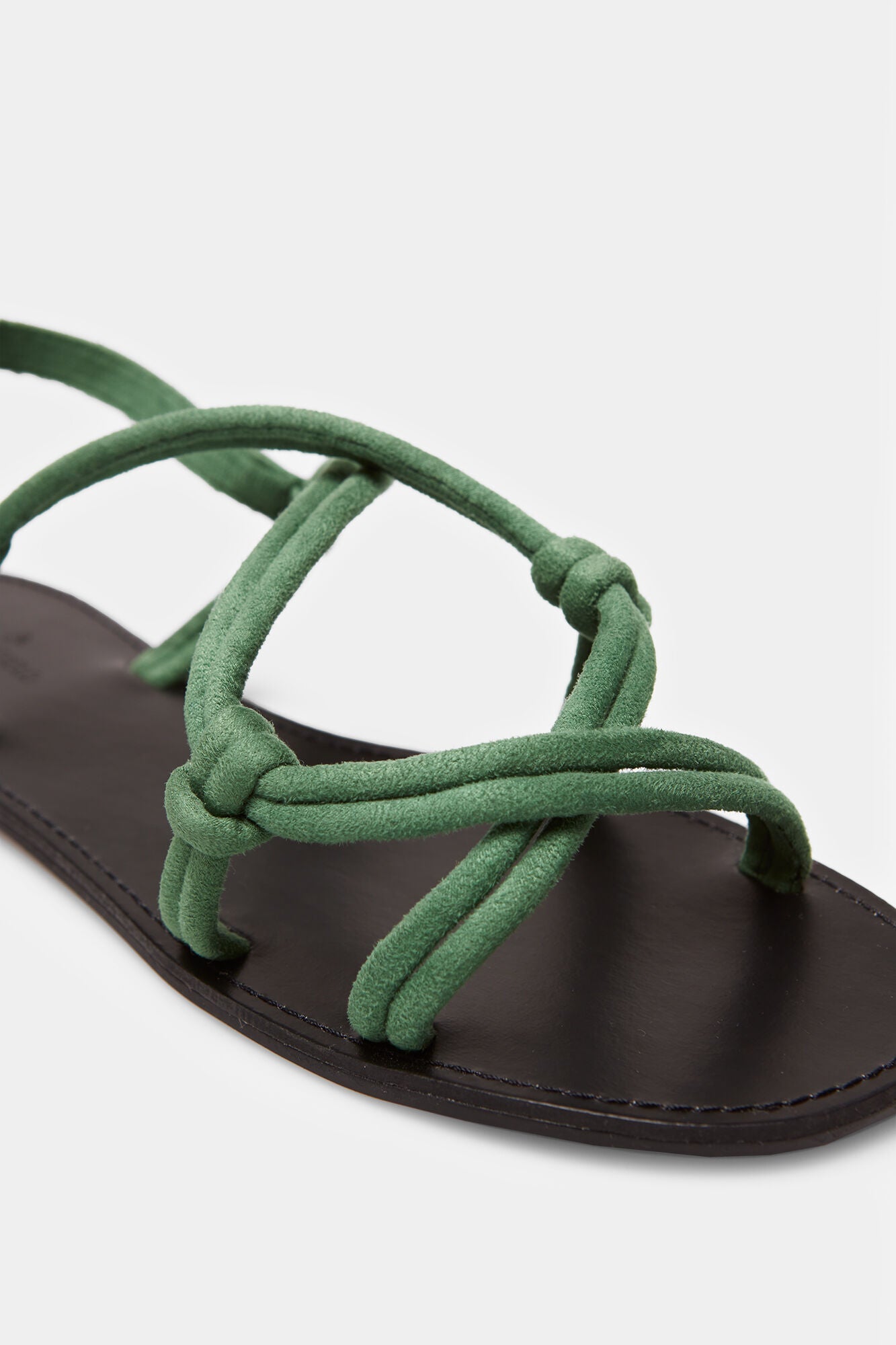 Sandalias Nudos Verde