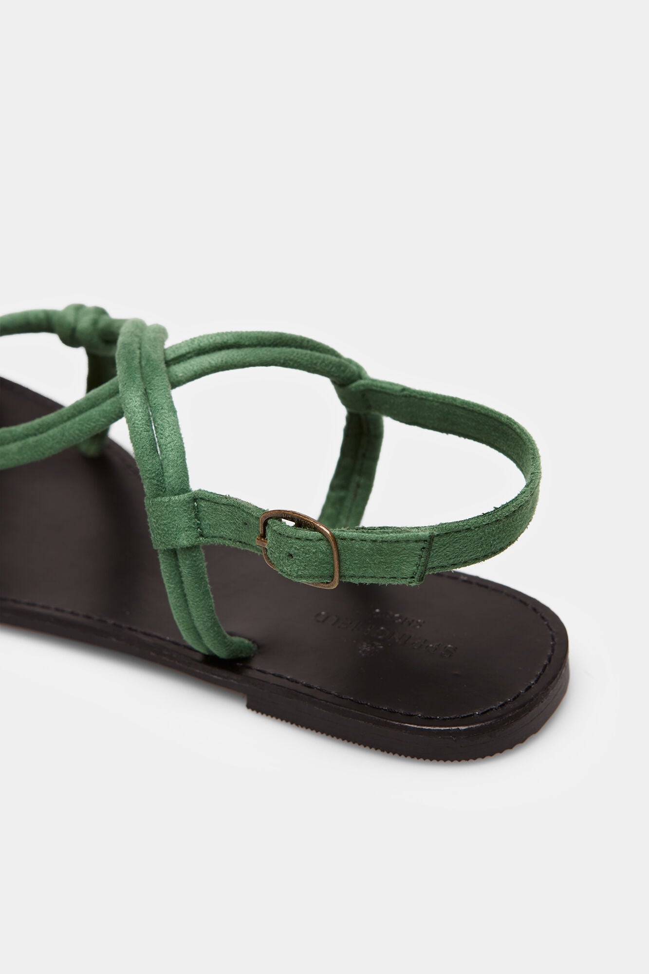 Sandalias Nudos Verde
