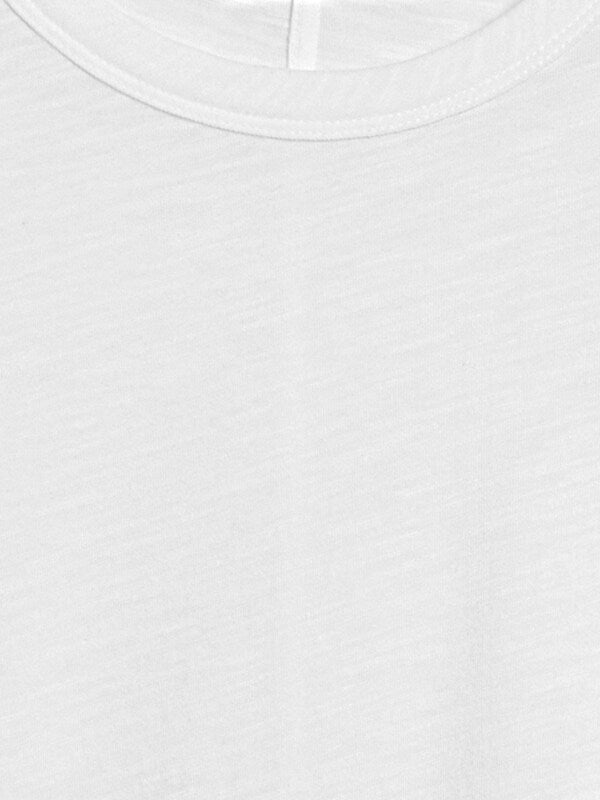 BR Slub Cotton-Modal Crew-Neck T-Shirt - Vwhite
