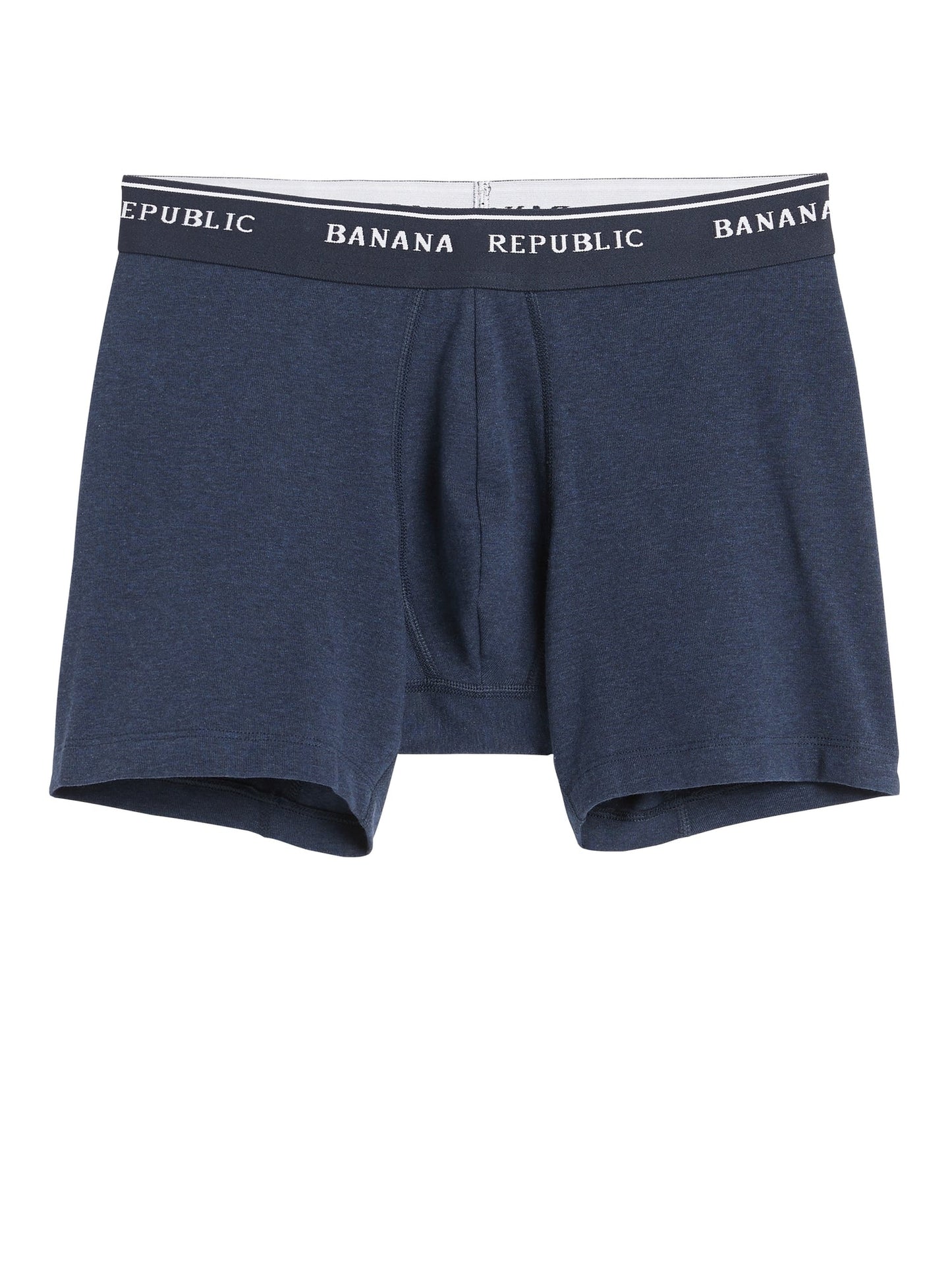 BR Stretch Supima® Cotton Boxer Brief - Navy Heather