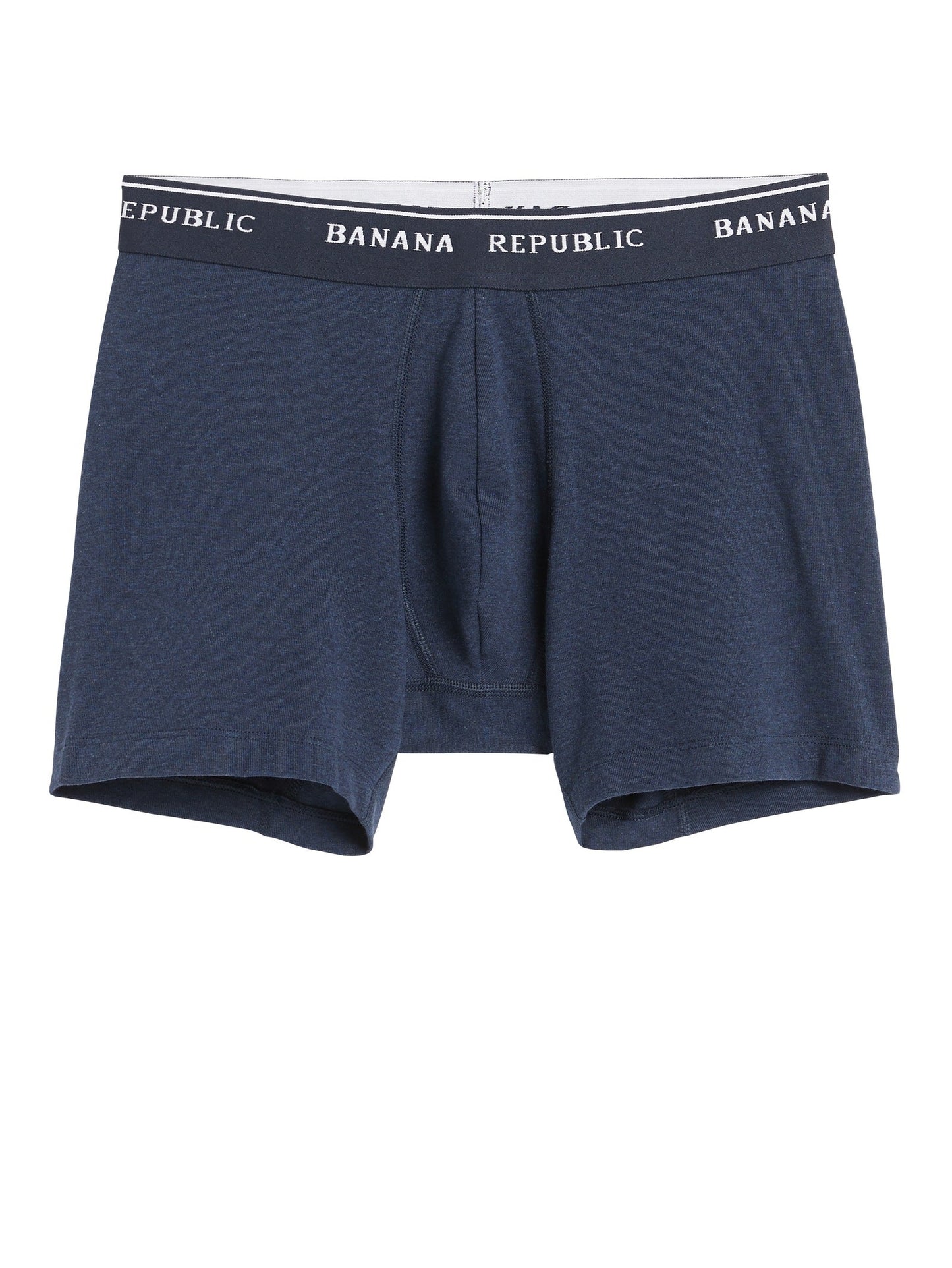 BR Stretch Supima® Cotton Boxer Brief - Navy Heather