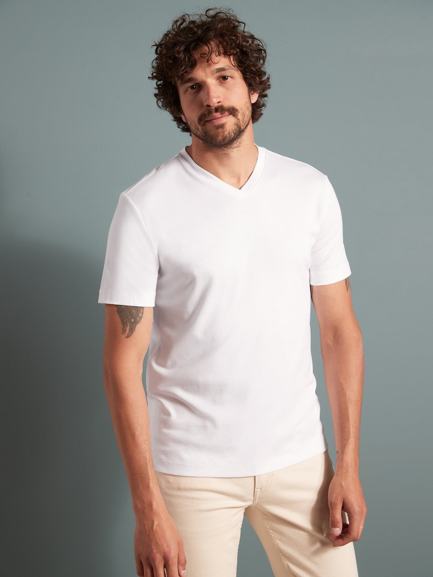 Luxury Touch Performance V-Neck T-Shirt