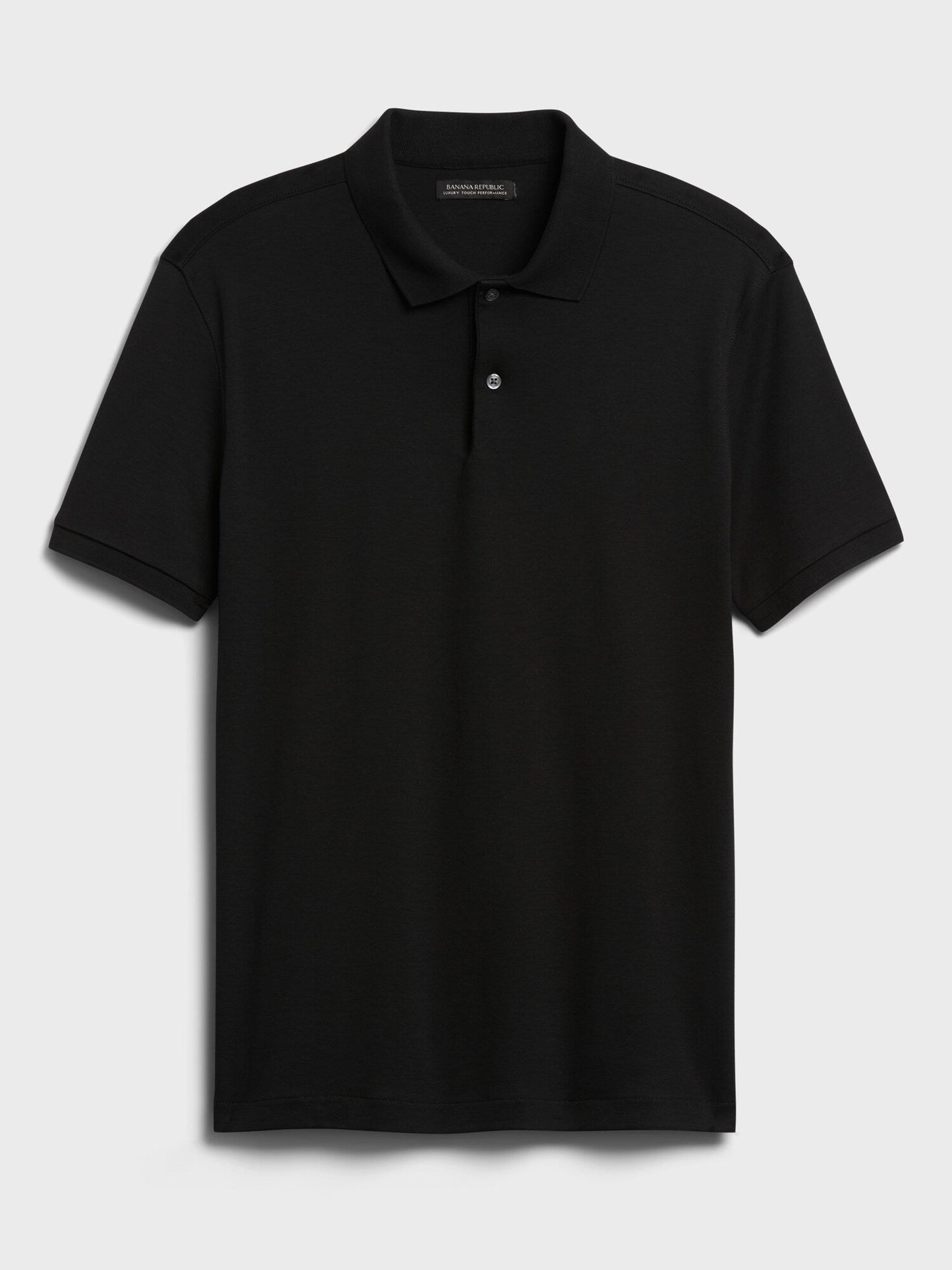 BR Luxury-Touch Performance Polo - Black