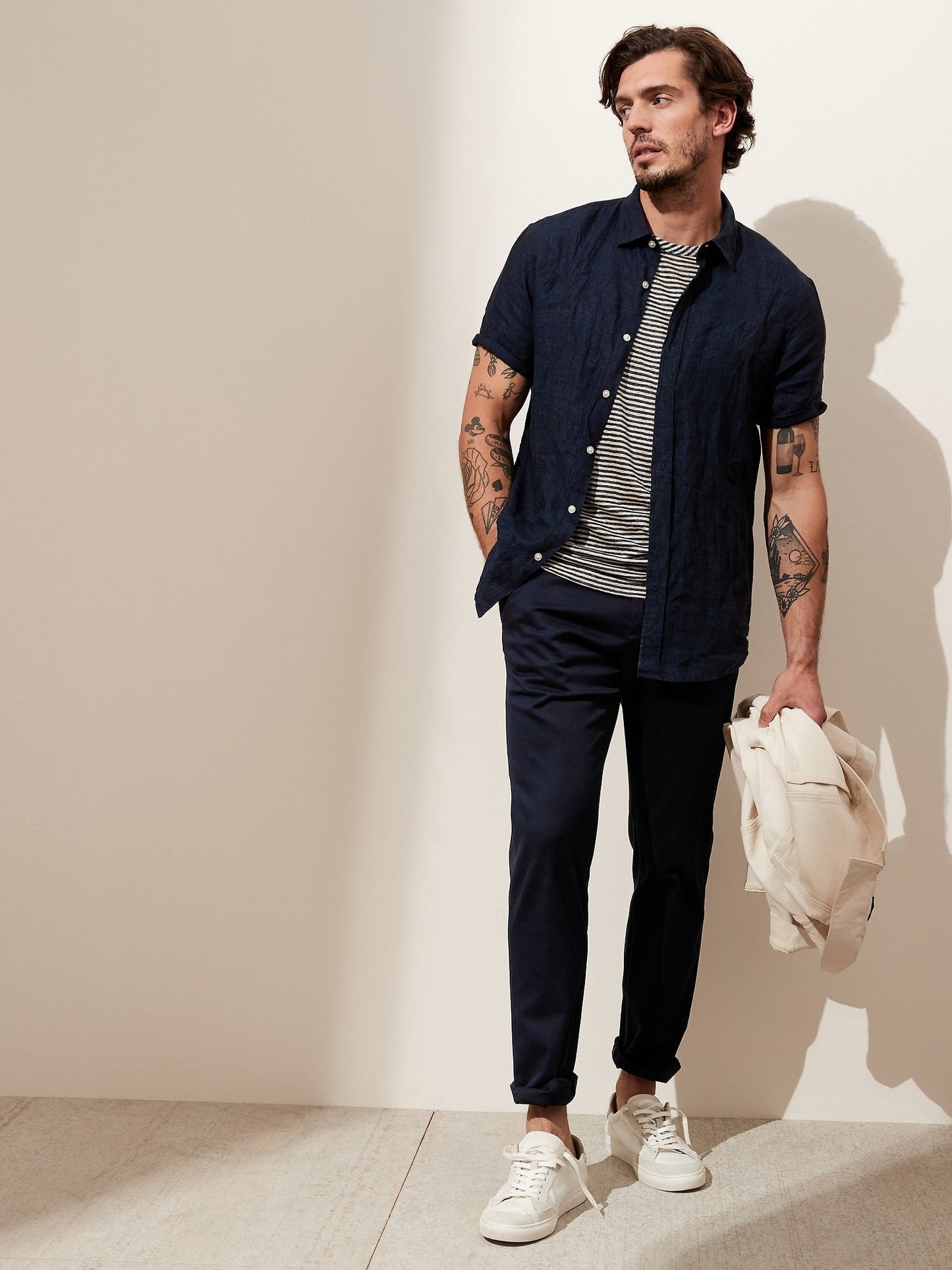 BR Pantalón Aiden Slim Rapid Movement Chino - Preppy Navy