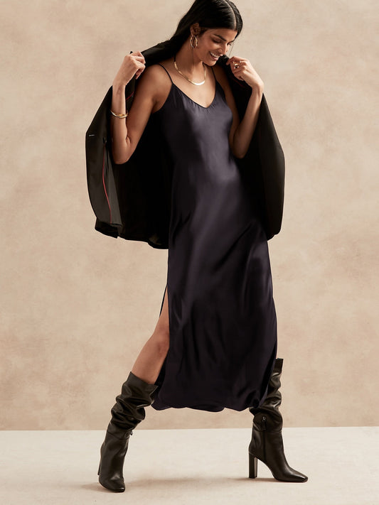 Petite Dreamer Silk Dress