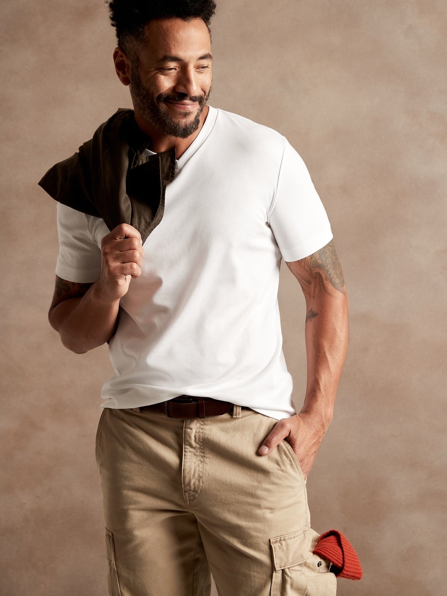 Luxury Touch Performance V-Neck T-Shirt