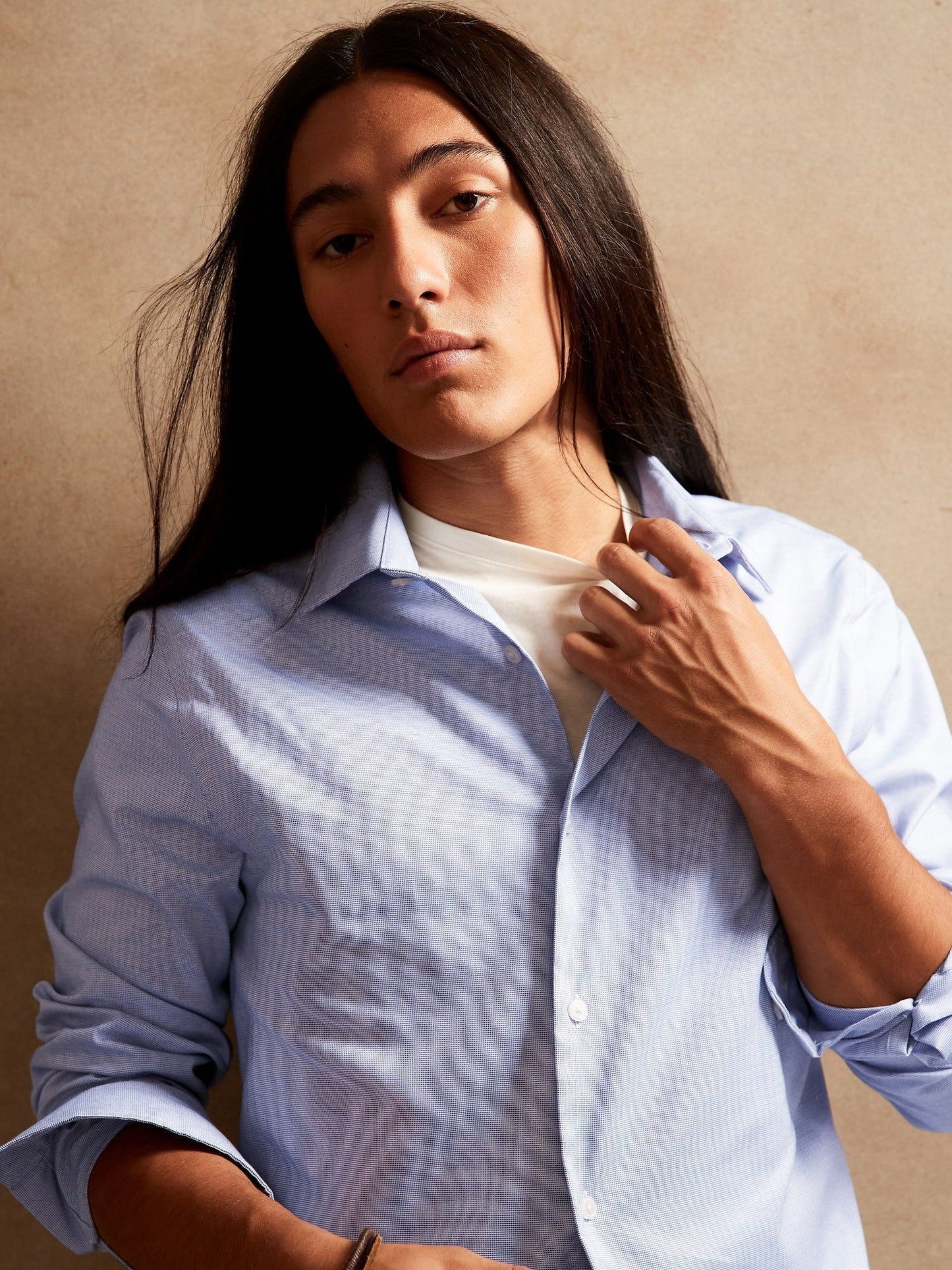 Untucked Oxford Shirt