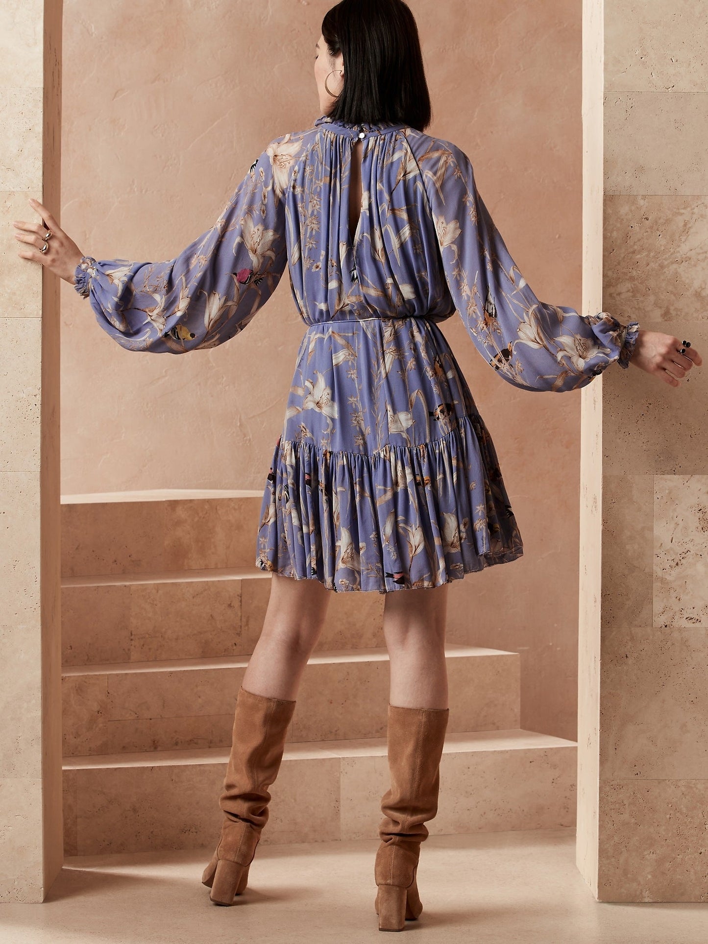 Tiered Mini Dress