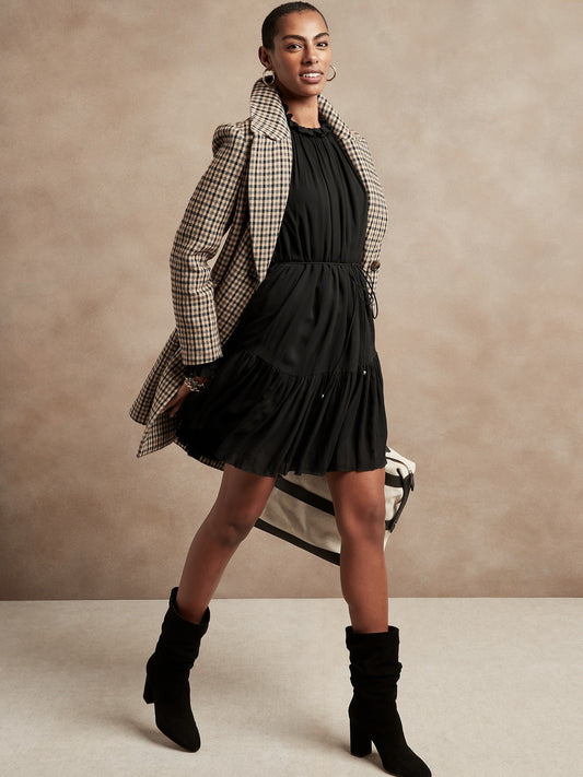 Tiered Mini Dress