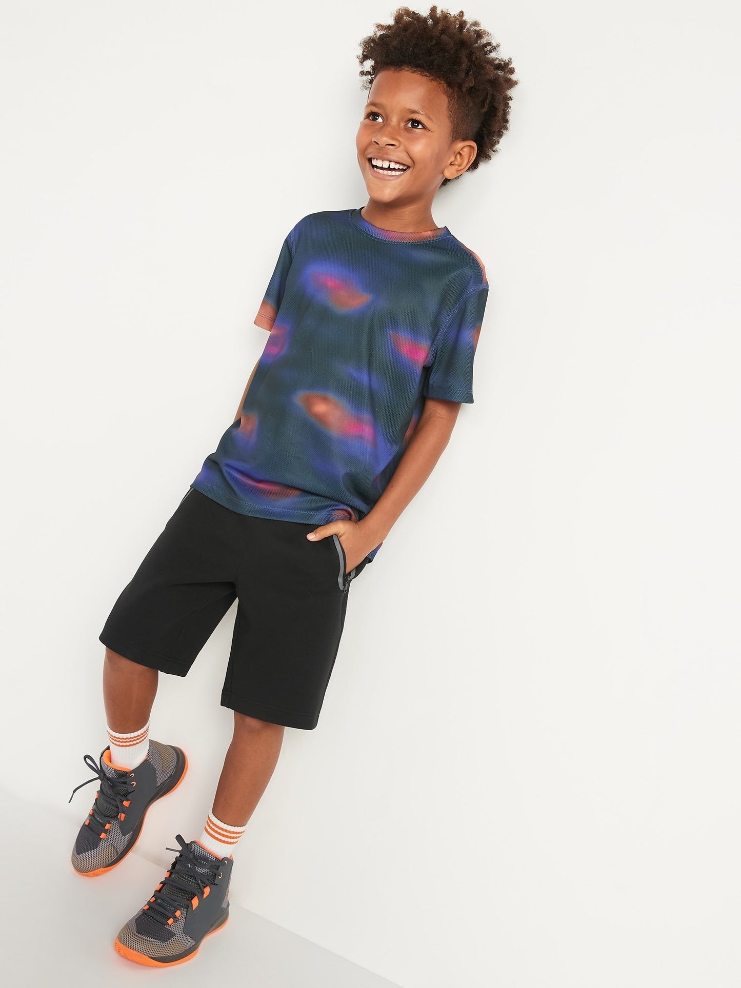 Dynamic Fleece Performance Shorts for Boys (At Knee)